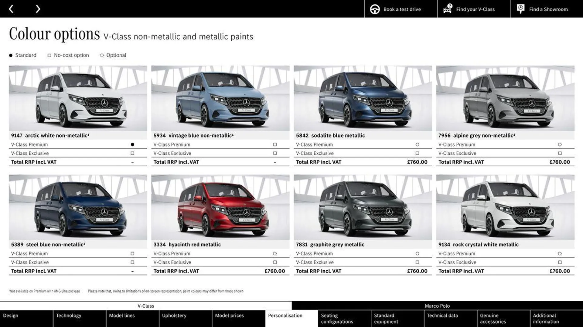 Mercedes Benz V-Class from 13 September to 13 September 2025 - Catalogue Page 19