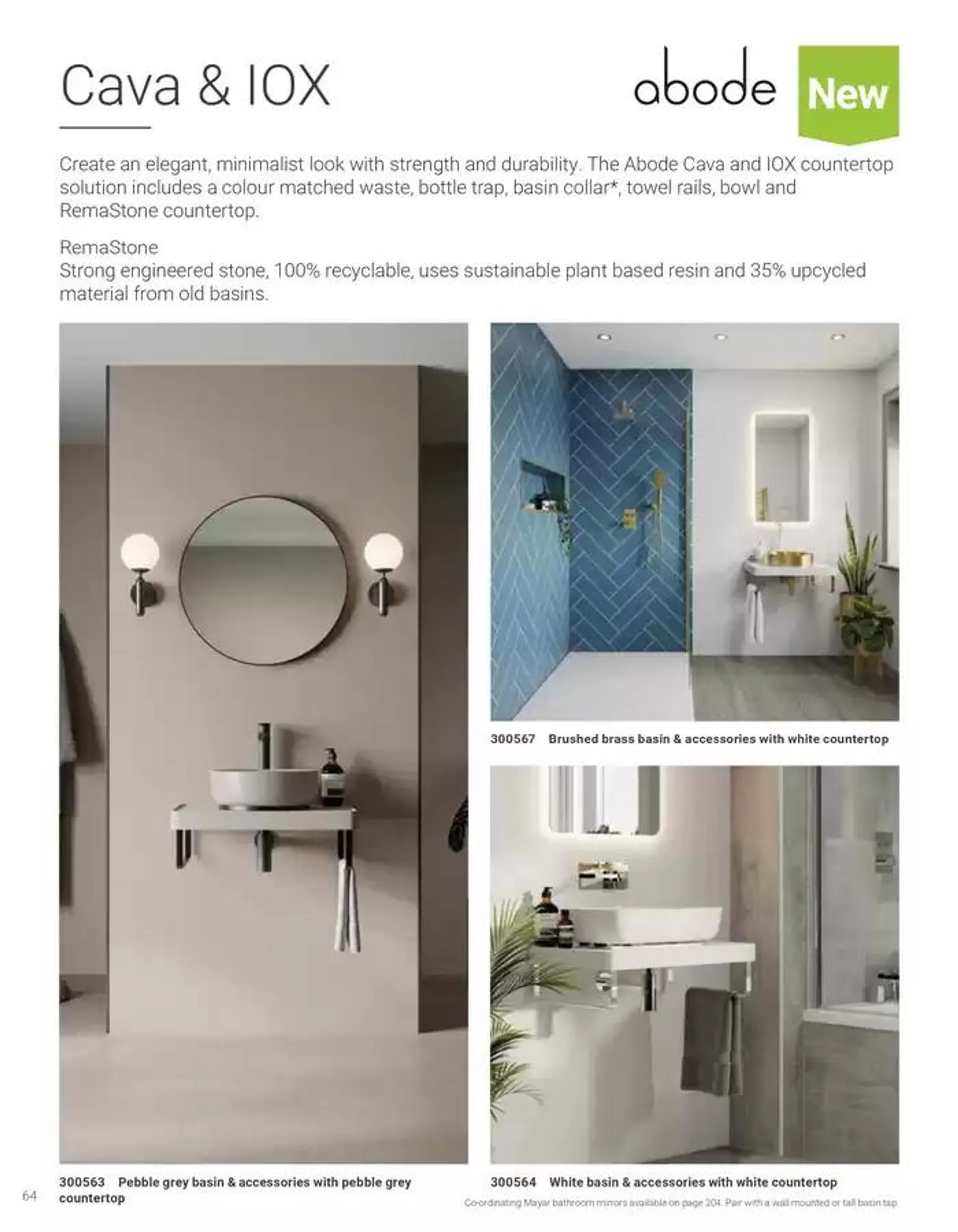 Wickes Bespoke Bathrooms brochure from 5 November to 31 December 2024 - Catalogue Page 64