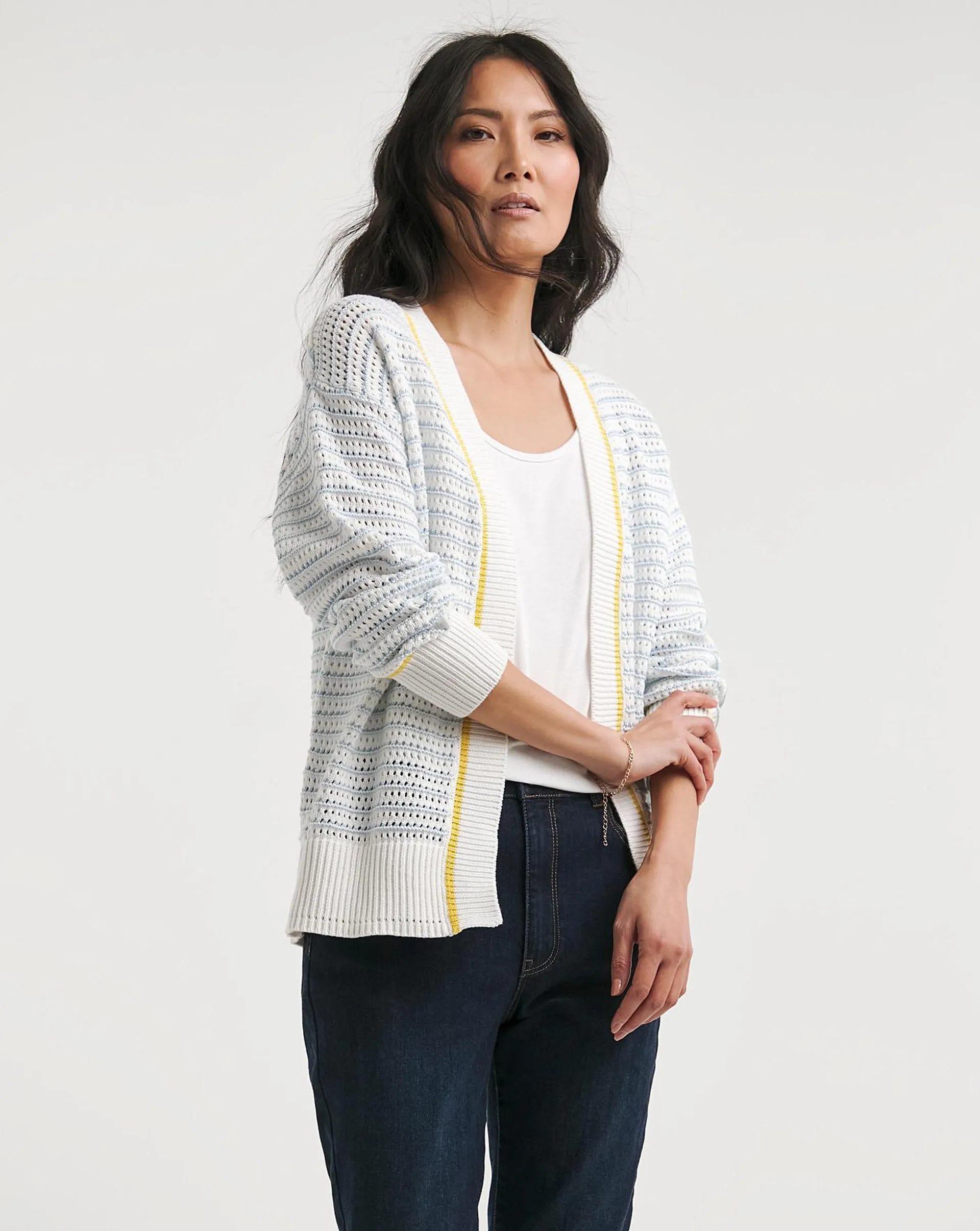 Julipa Stripe Cardigan