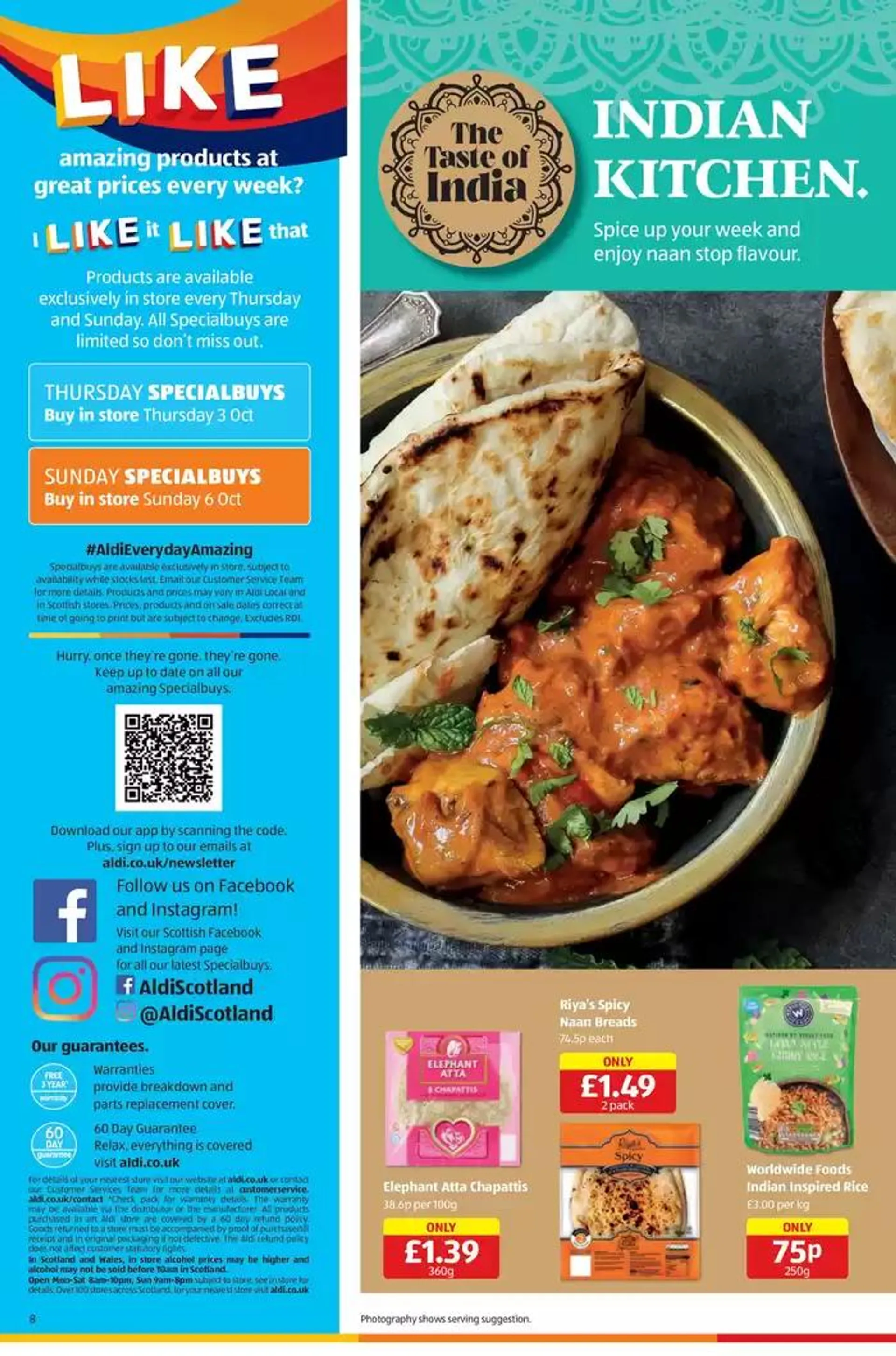 Aldi SpecialBuys Scotland from 28 September to 12 October 2024 - Catalogue Page 8