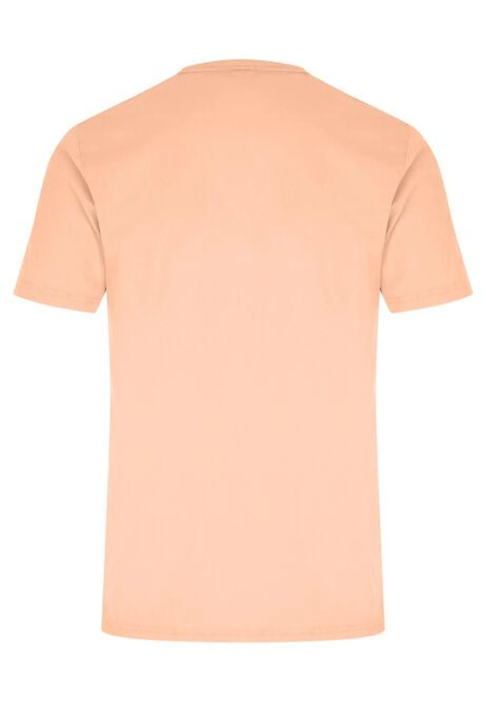 Mens Orange Pocket T-Shirt