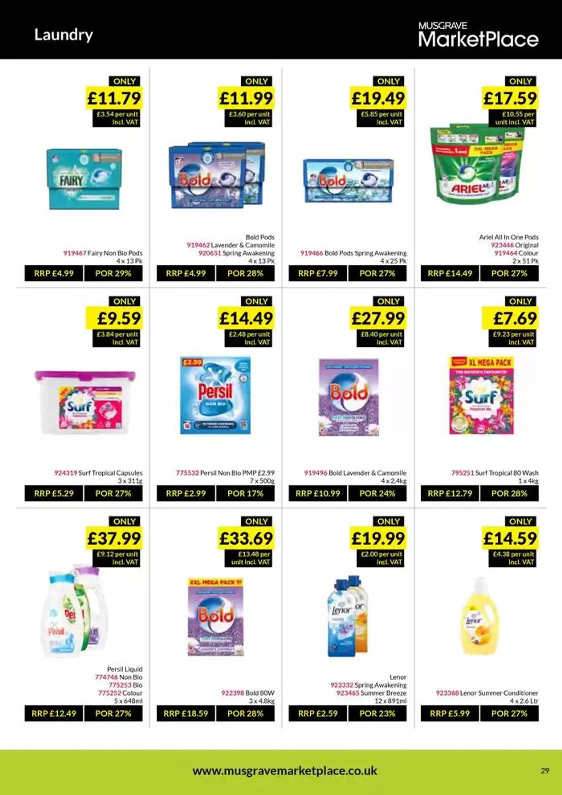 RETAIL DEALS from 8 October to 22 October 2024 - Catalogue Page 29