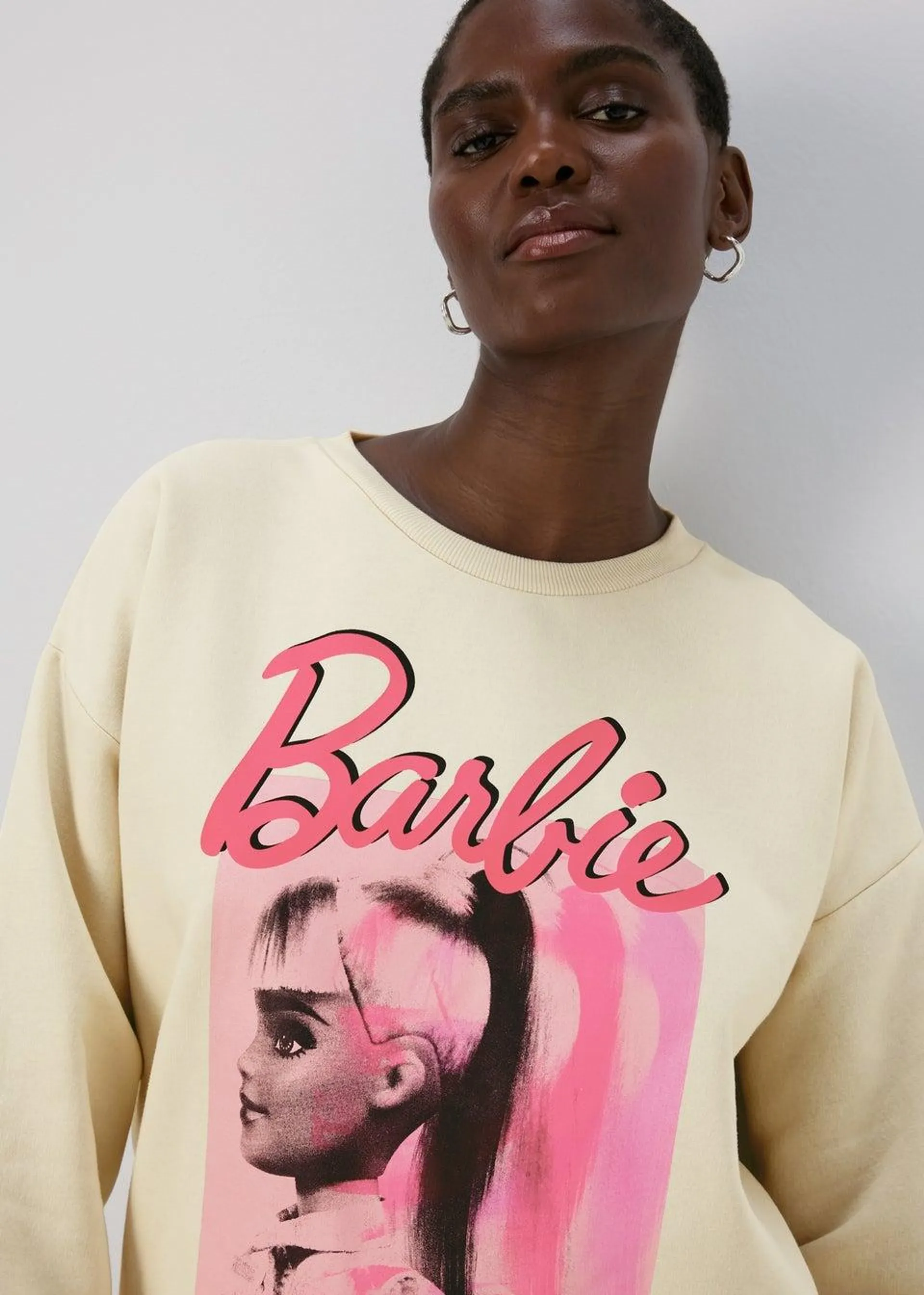 Cream Barbie Sweatshirt