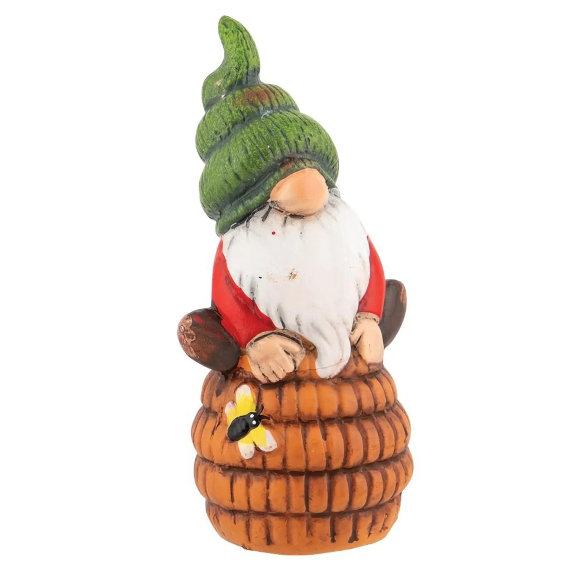 BEEHIVE GNOME ORNAMENT