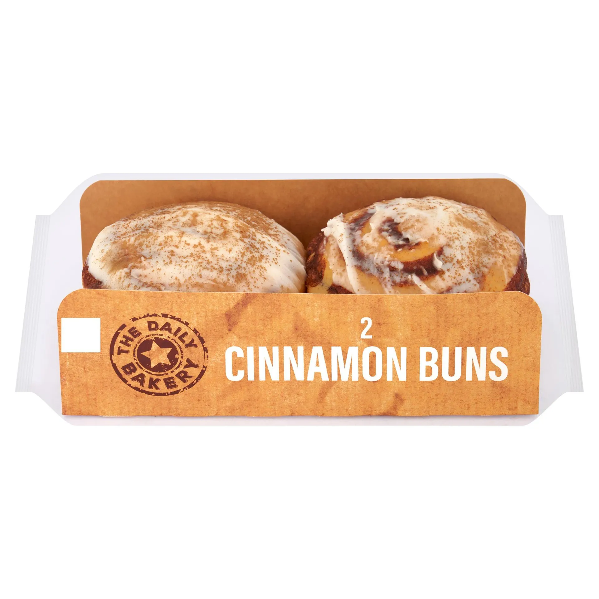 The Daily Bakery 2pk Cinnamon Buns