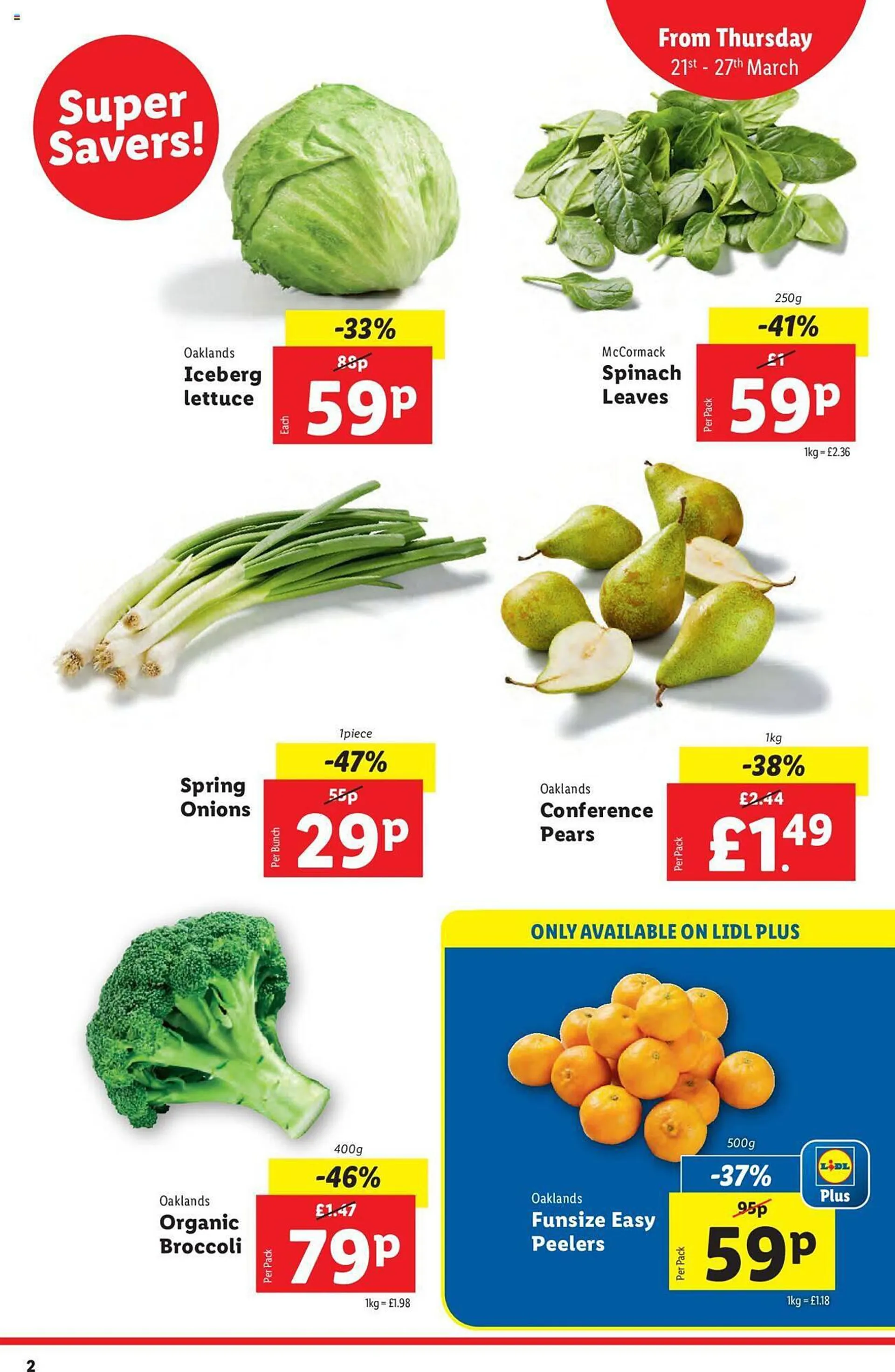 Lidl leaflet from 21 March to 27 March 2024 - Catalogue Page 2