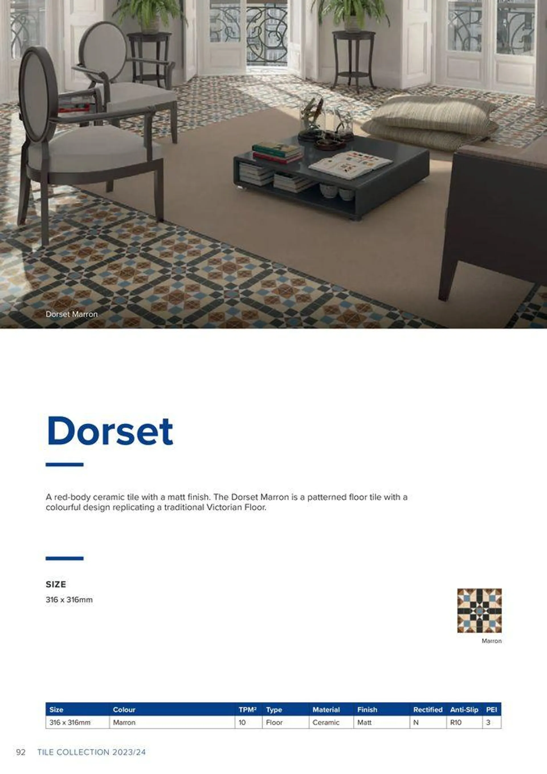 Tile Collection 2023/34 from 24 October to 31 December 2024 - Catalogue Page 92