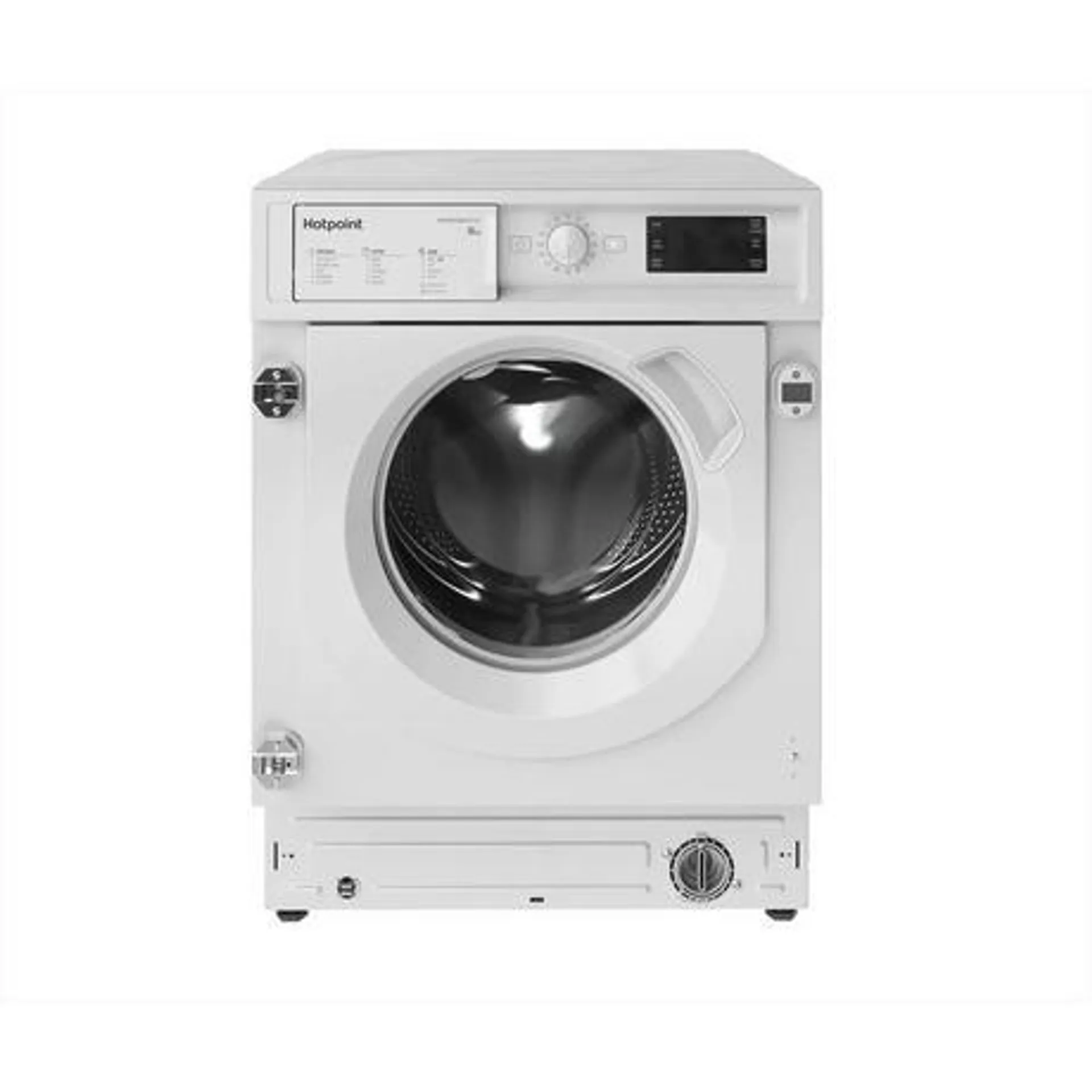 Hotpoint BIWMHG81484 8kg 1400 Spin Integrated Washing Machine - White