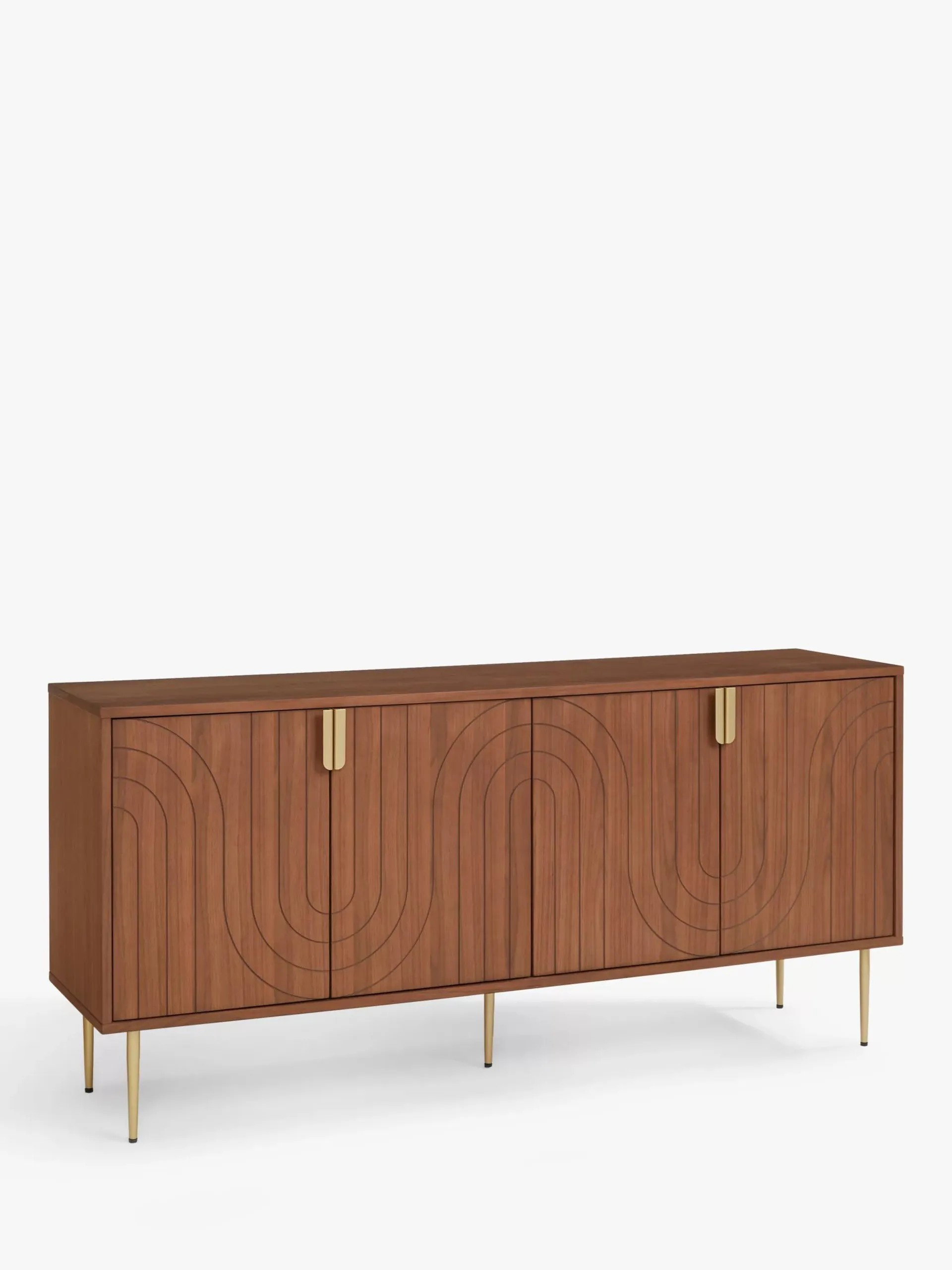 Harvard 4 Door Sideboard/Media Unit, Walnut