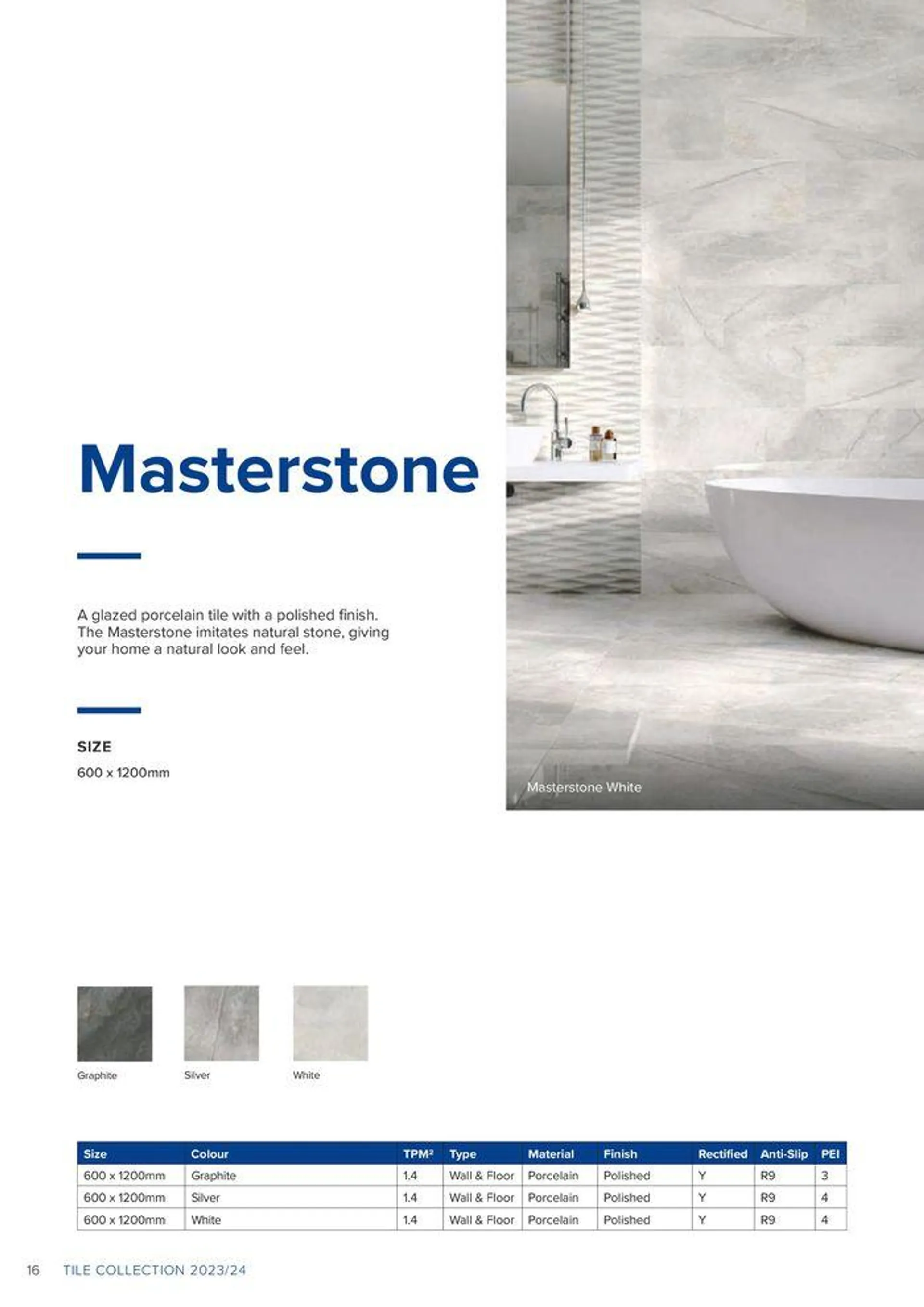 Tile Collection 2023/34 from 24 October to 31 December 2024 - Catalogue Page 16