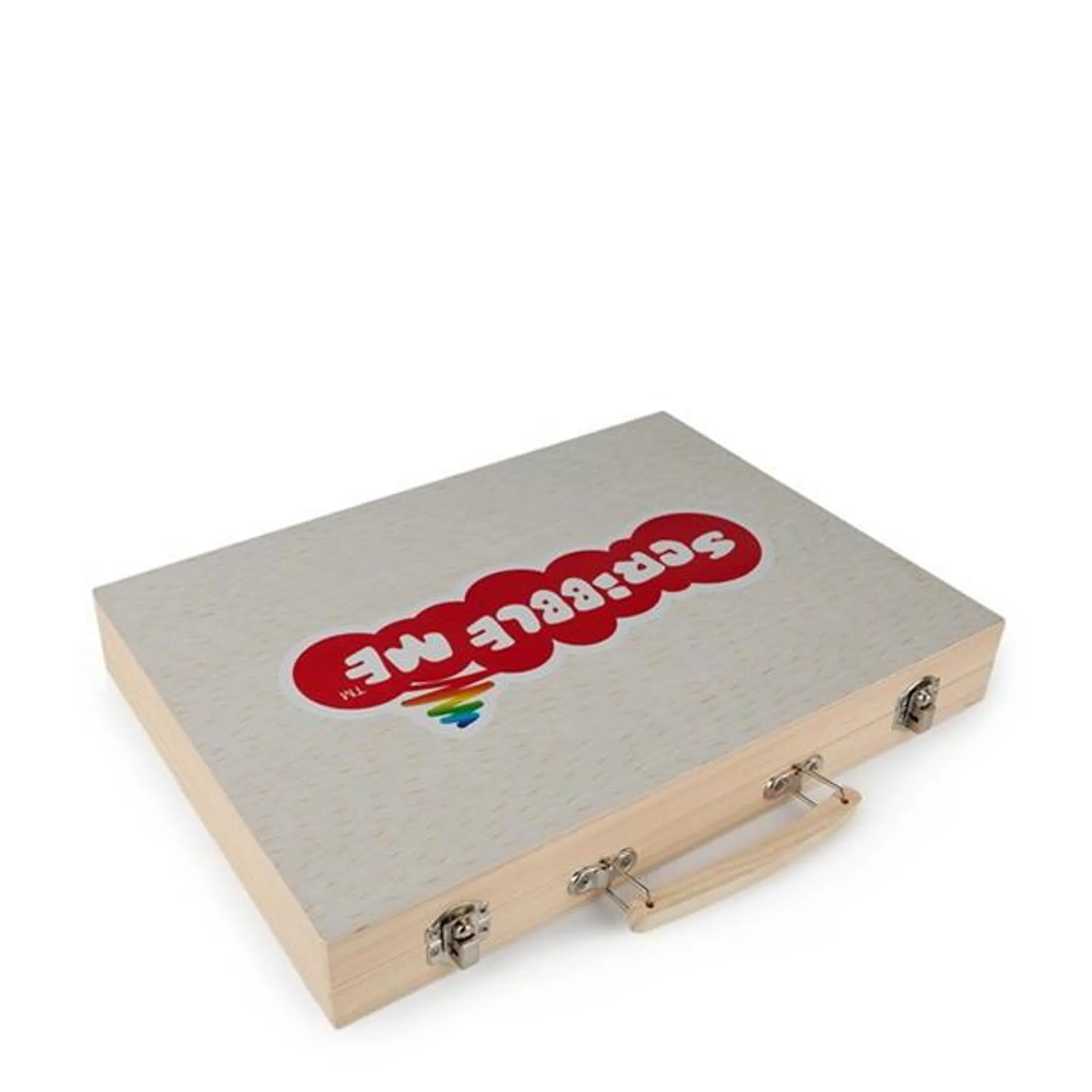 Scribble Me Art Set In Wood Box