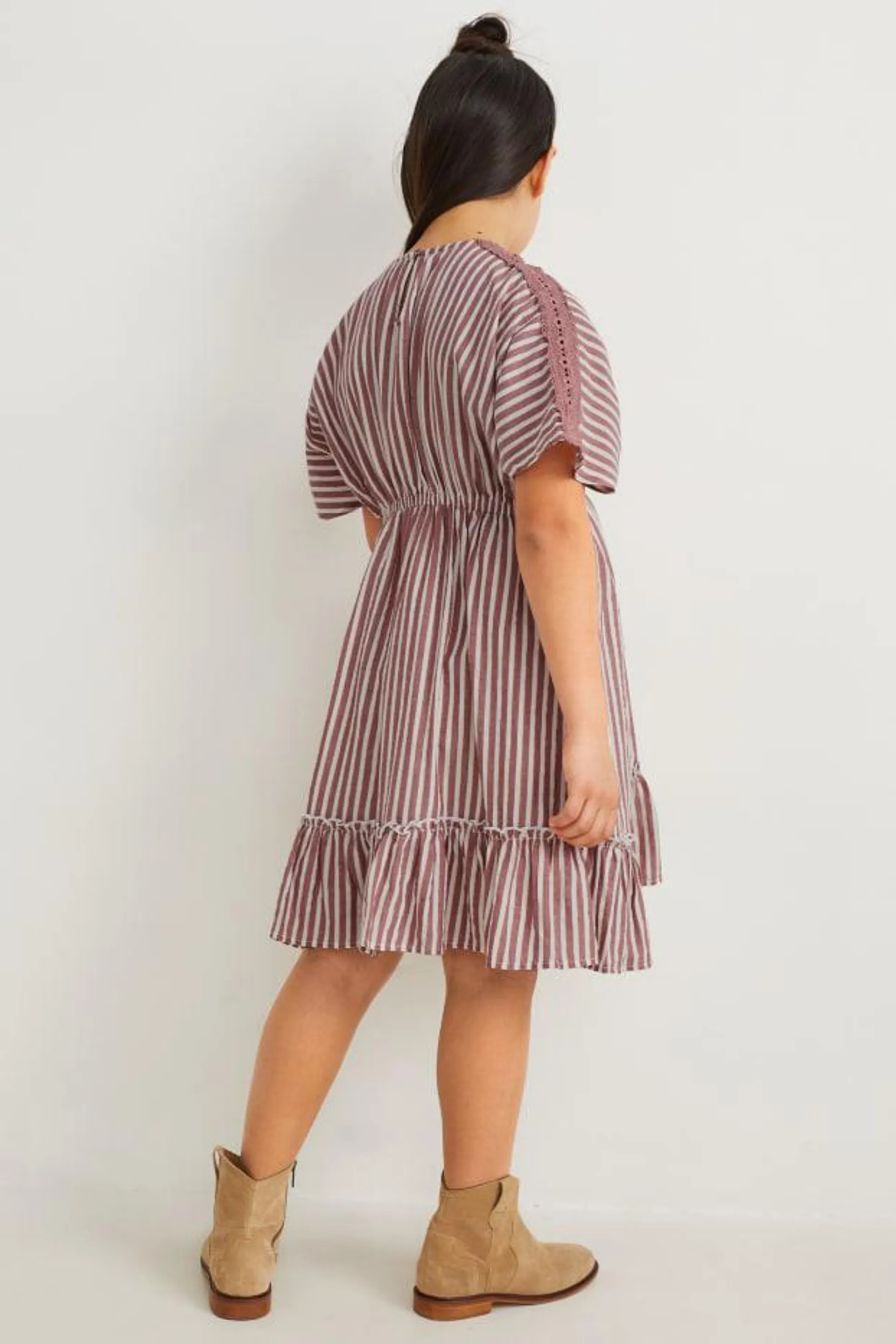 Dress - striped