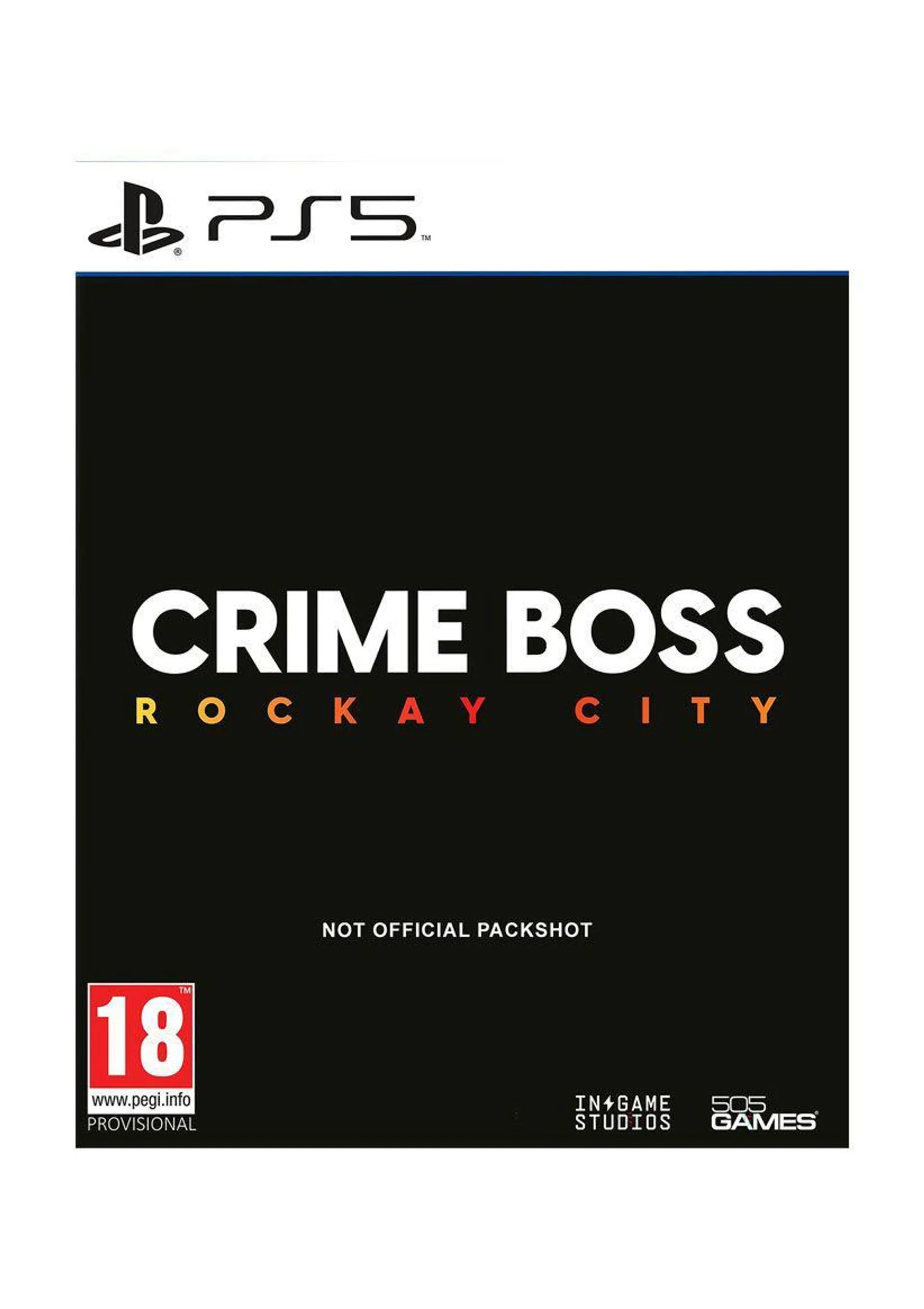 Crime Boss: Rockay City on PlayStation 5