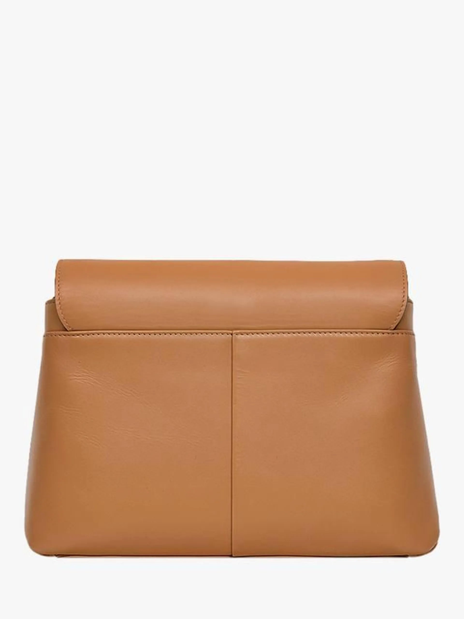 Dorset Street Leather Cross Body Bag, Dark Butter