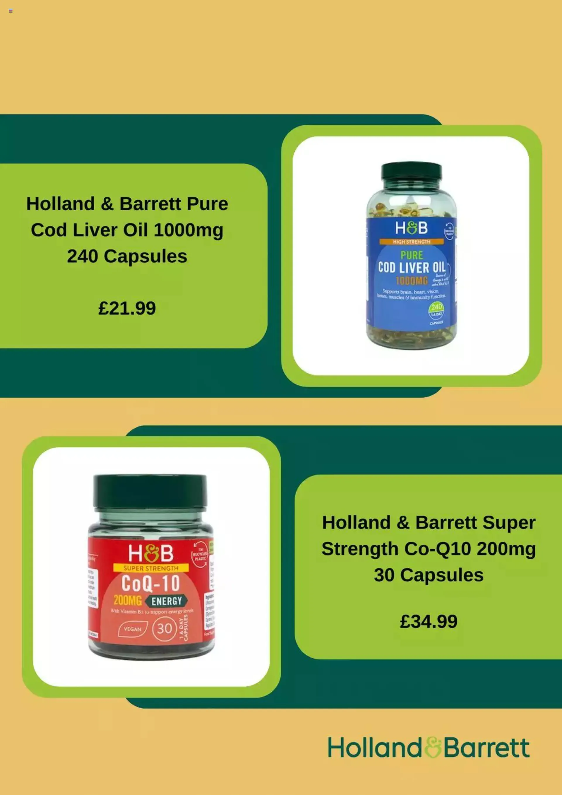 Holland & Barrett offers from 30 November to 6 January 2024 - Catalogue Page 2
