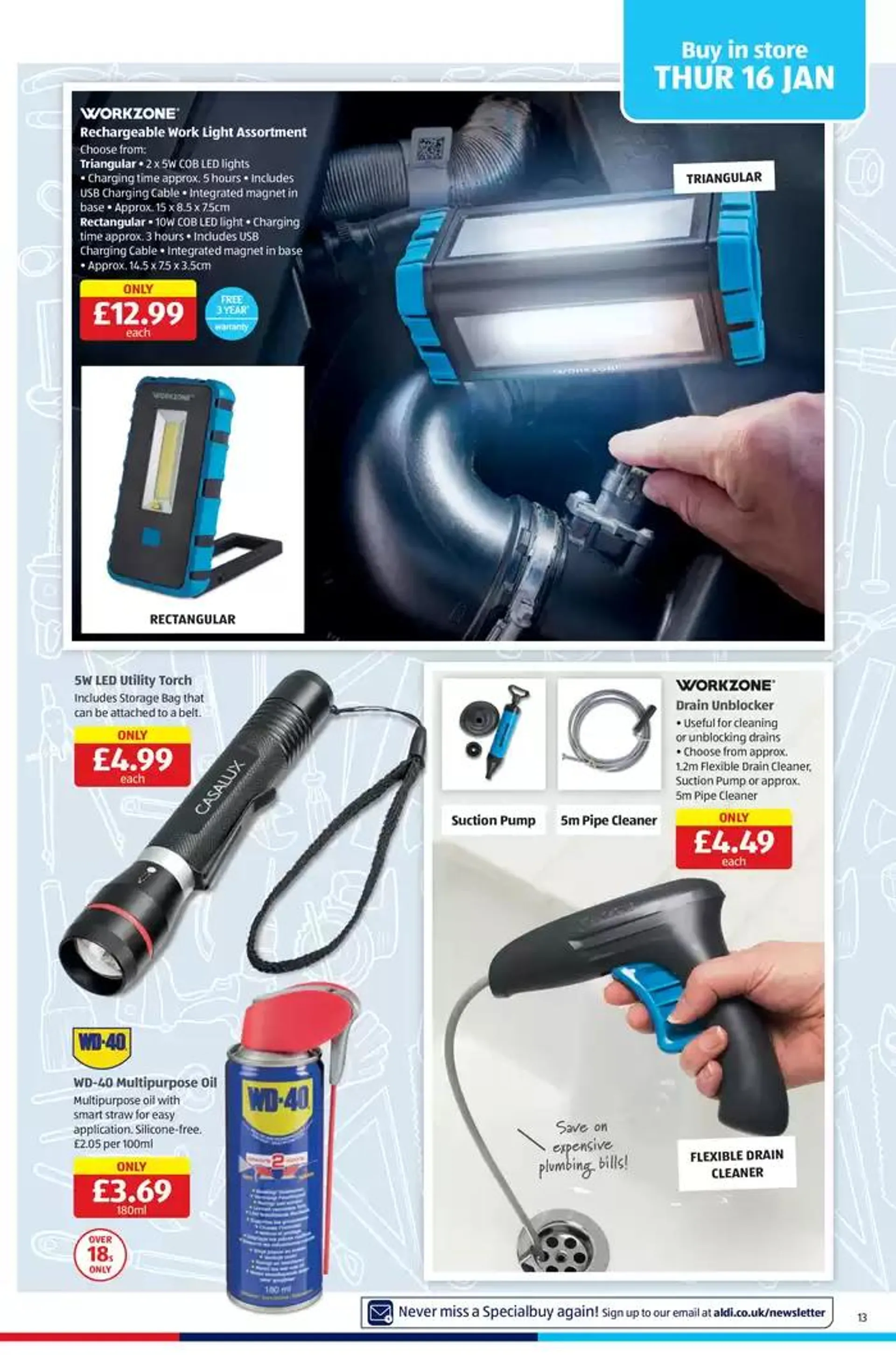 Aldi weekly offers from 10 January to 17 January 2025 - Catalogue Page 13