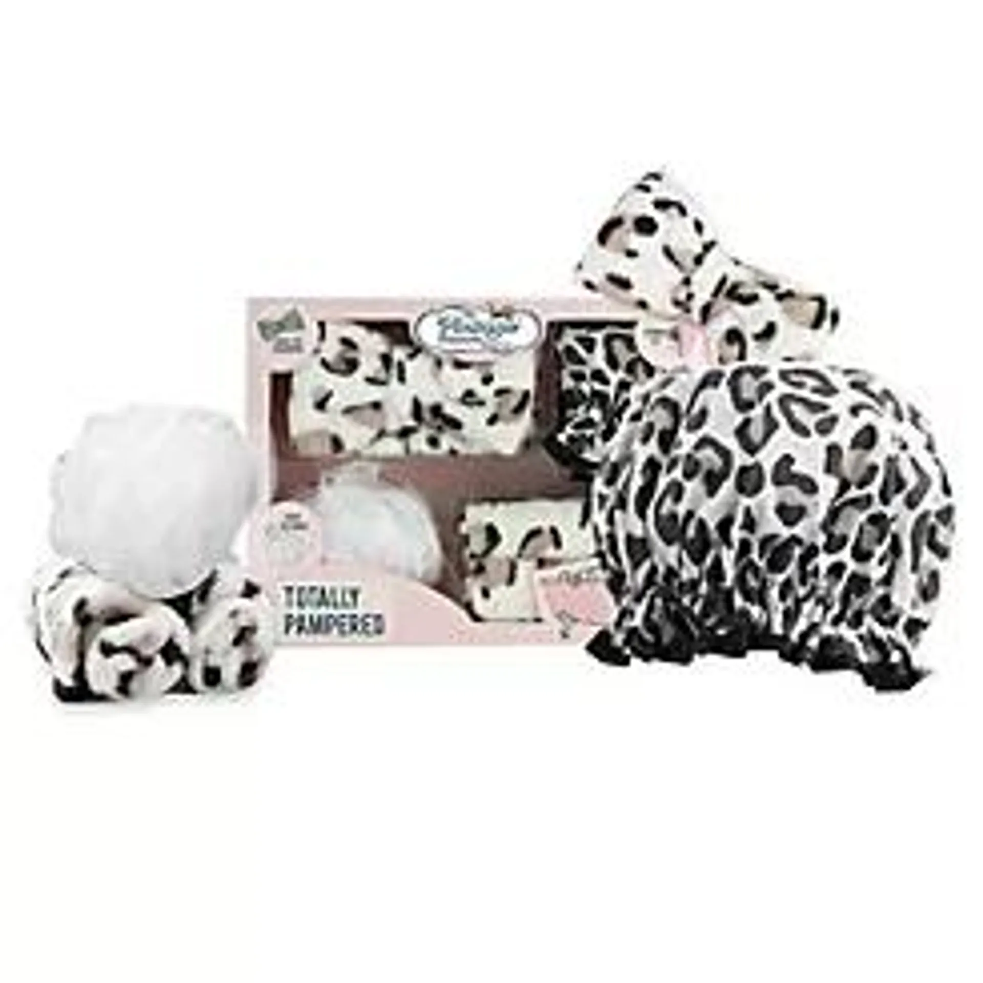 The Vintage Cosmetics Company The Vintage Cosmetics Company Totally Pampered Leopard Print Spa Gift Set