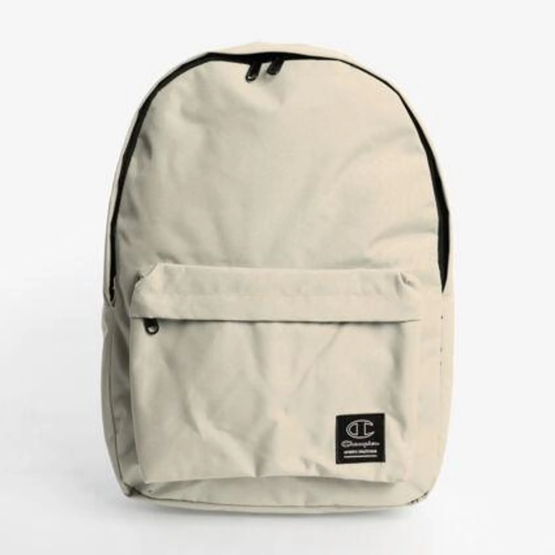 Cream Branded Backpack