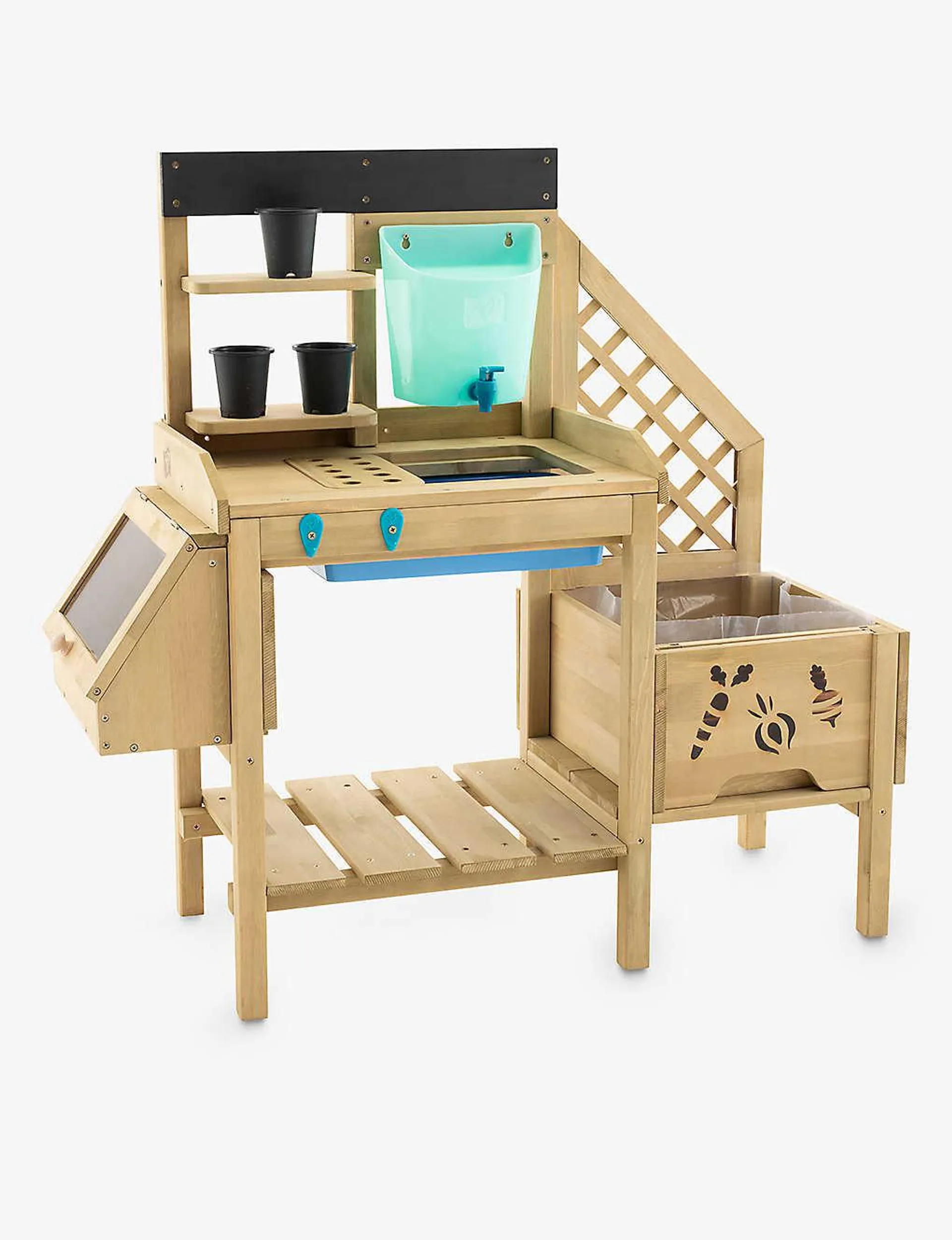 Deluxe potting bench wood playset