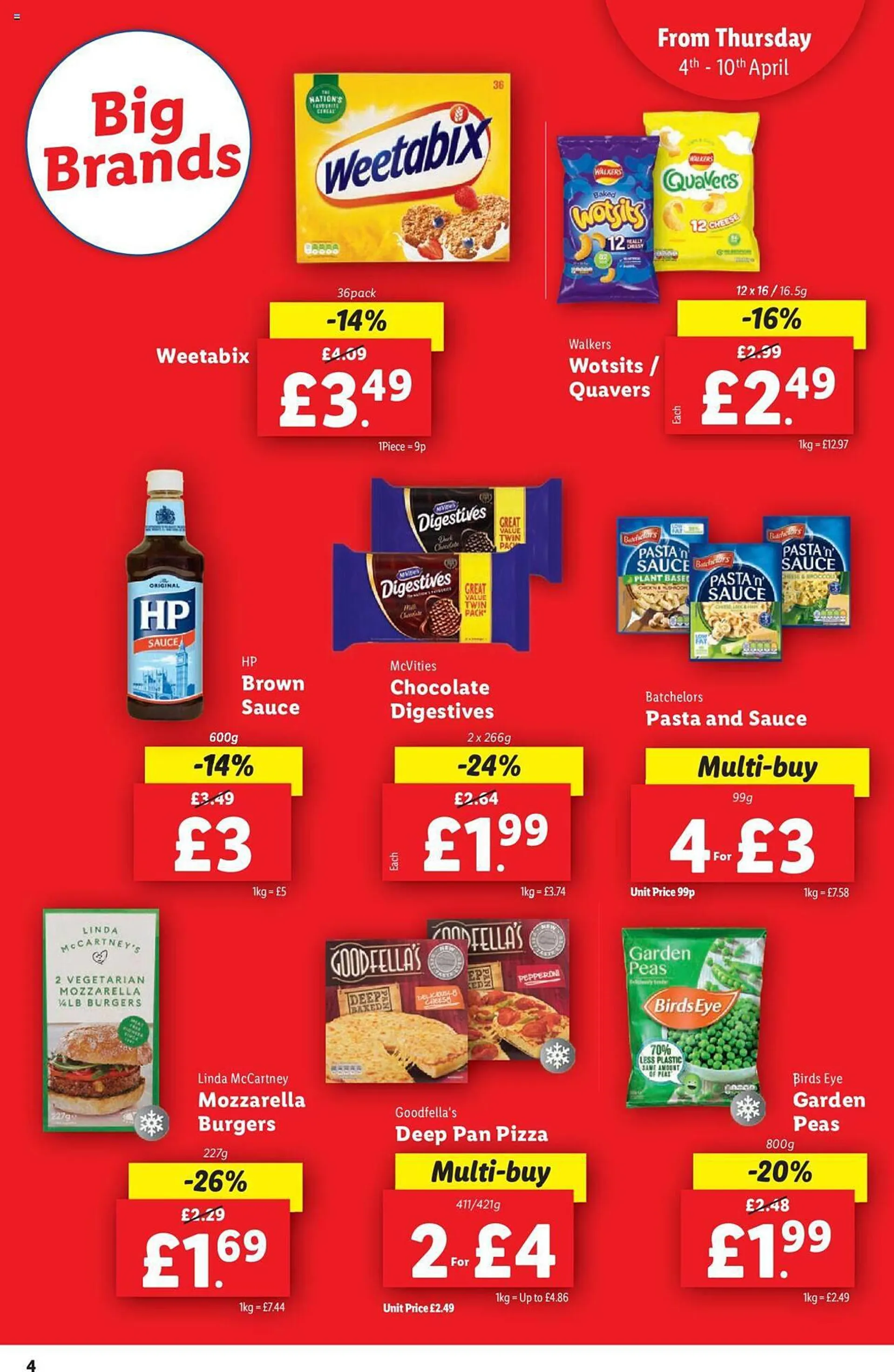 Lidl leaflet from 4 April to 10 April 2024 - Catalogue Page 4