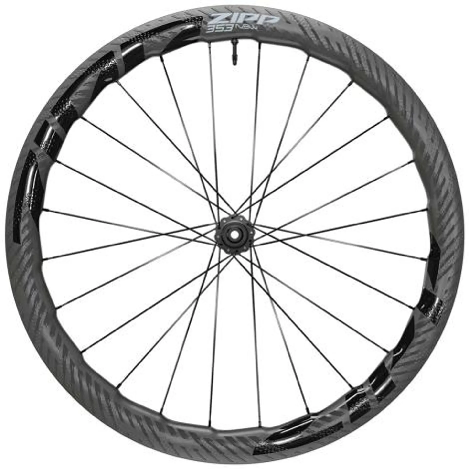 Zipp 353 NSW Carbon Tubeless Disc Front Clincher Wheel - 700c