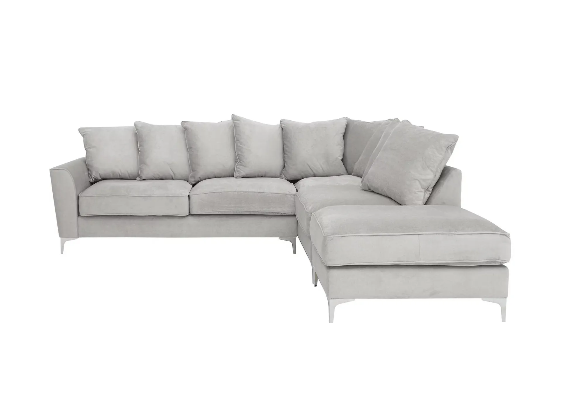 Legend Pillow Back Fabric Corner Sofa