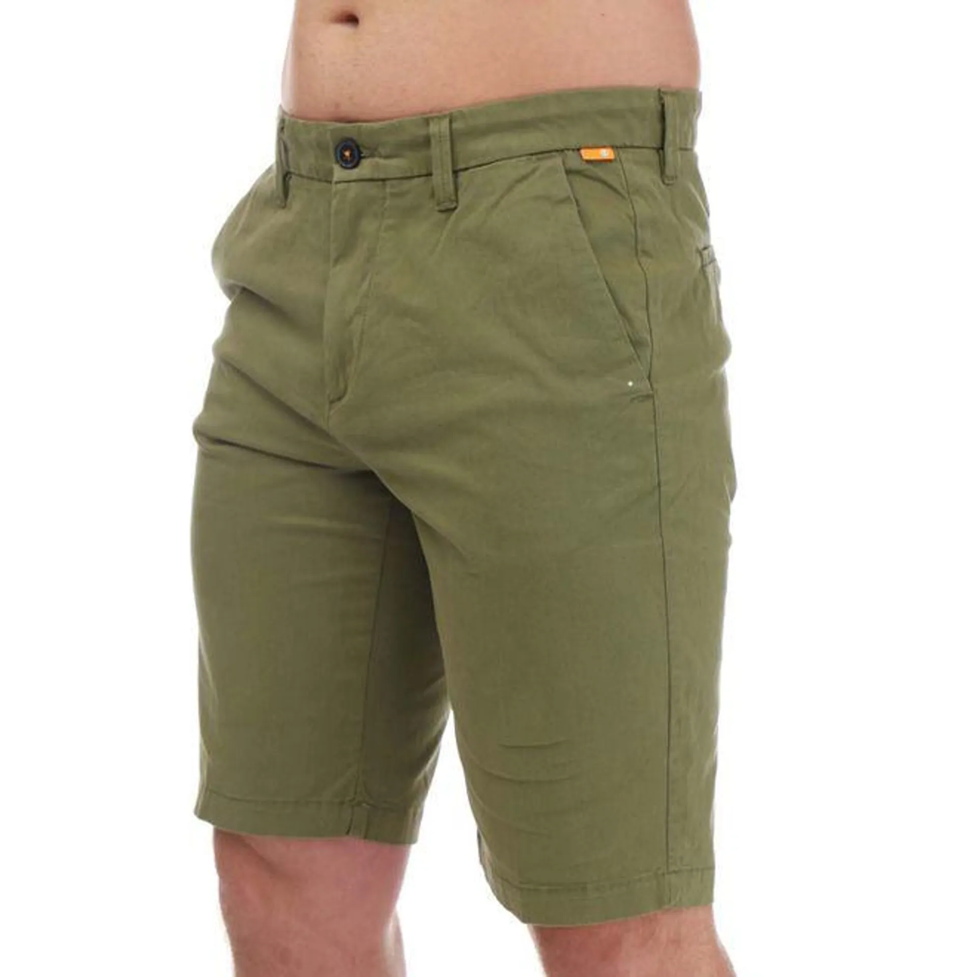 Timberland Twill Chino Shorts in Green