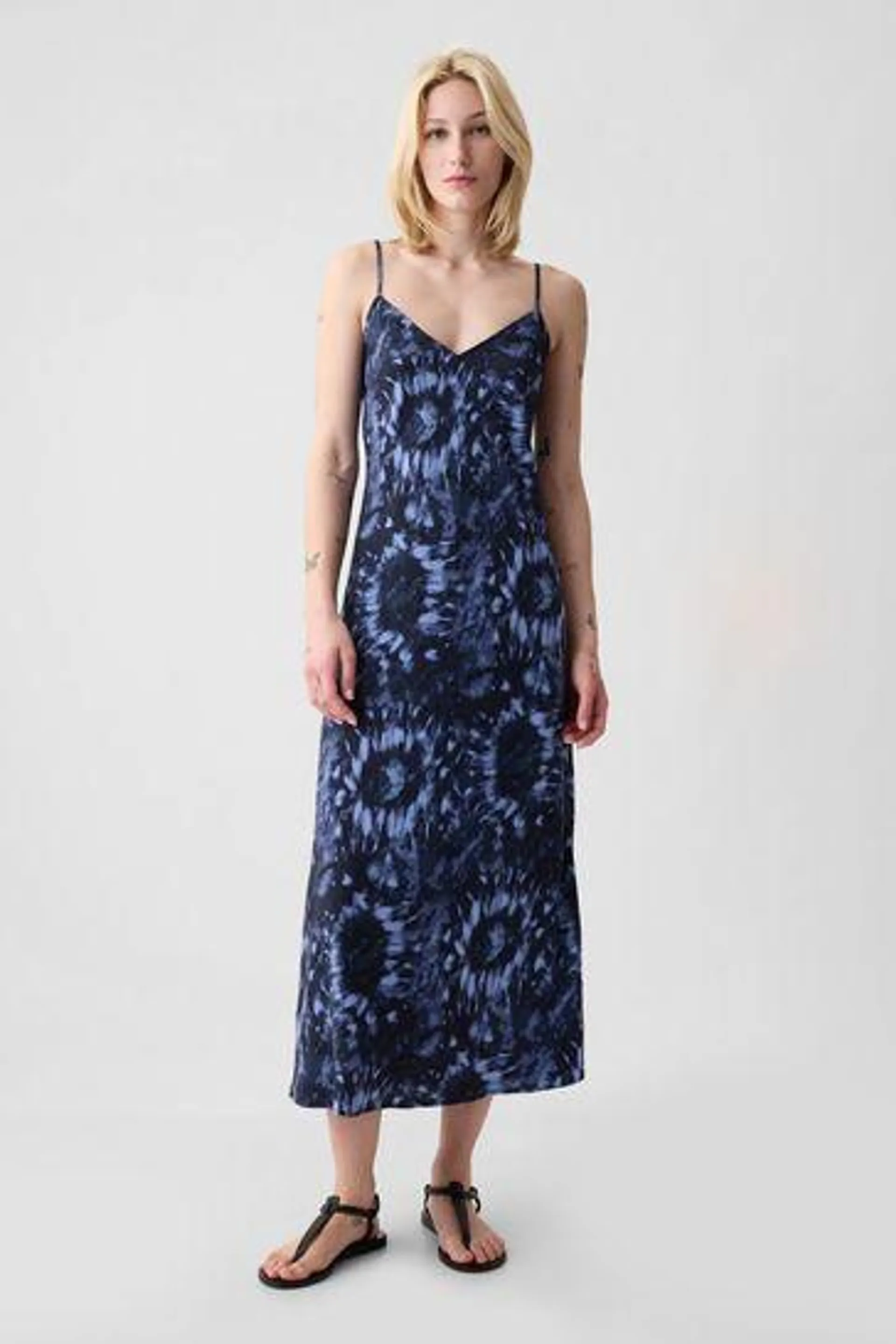 Slip Midi Dress