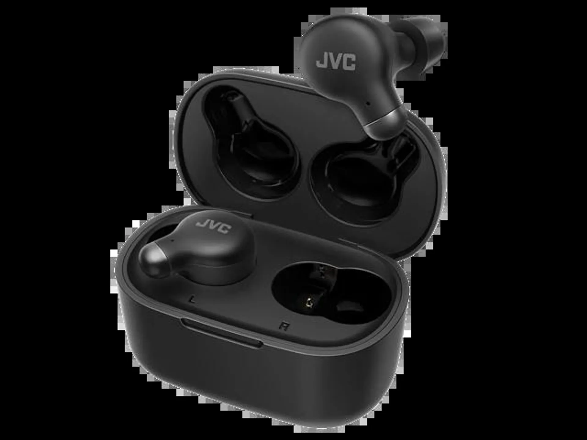 JVC HA-A25T Black Active Noise Cancelling True Wireless Bluetooth Earphones