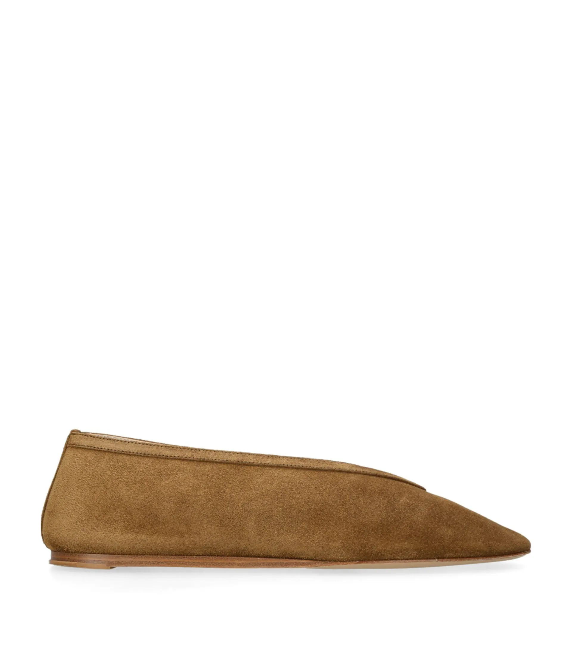 Suede Luna Ballet Flats