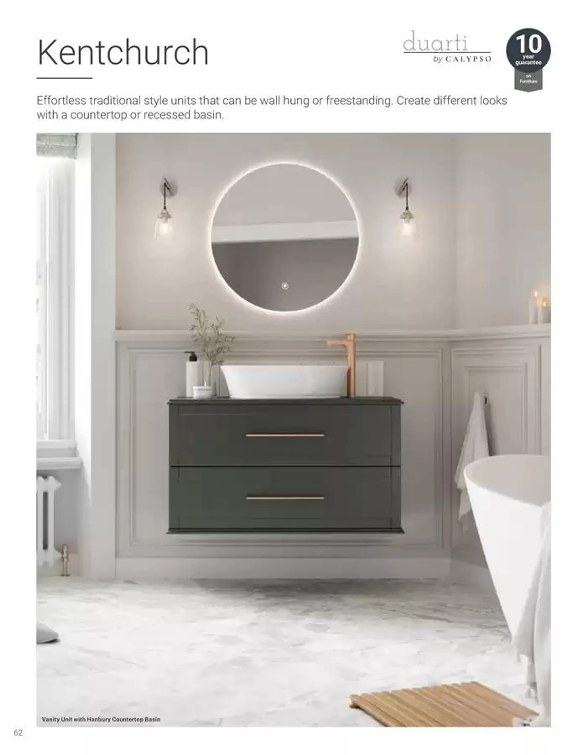 Wickes Bespoke Bathrooms brochure from 5 November to 31 December 2024 - Catalogue Page 62