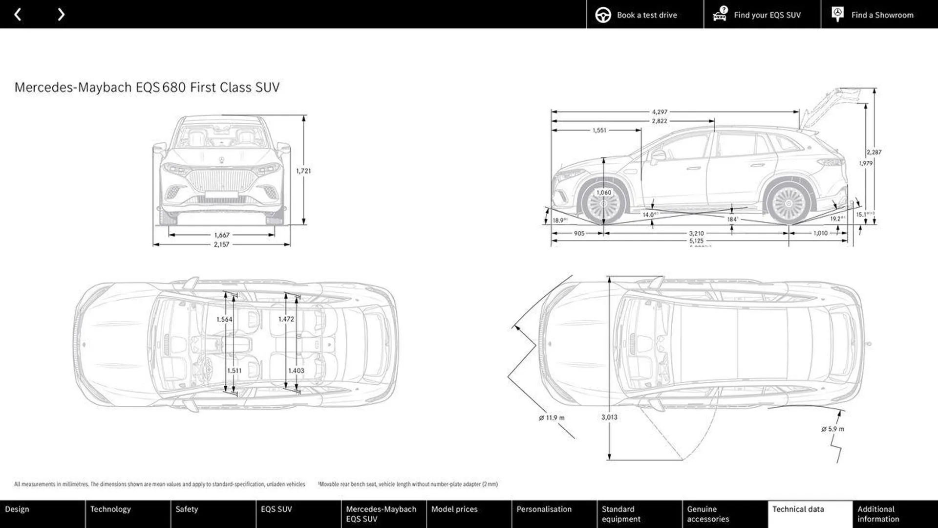 Mercedes Benz New EQS SUV - 57