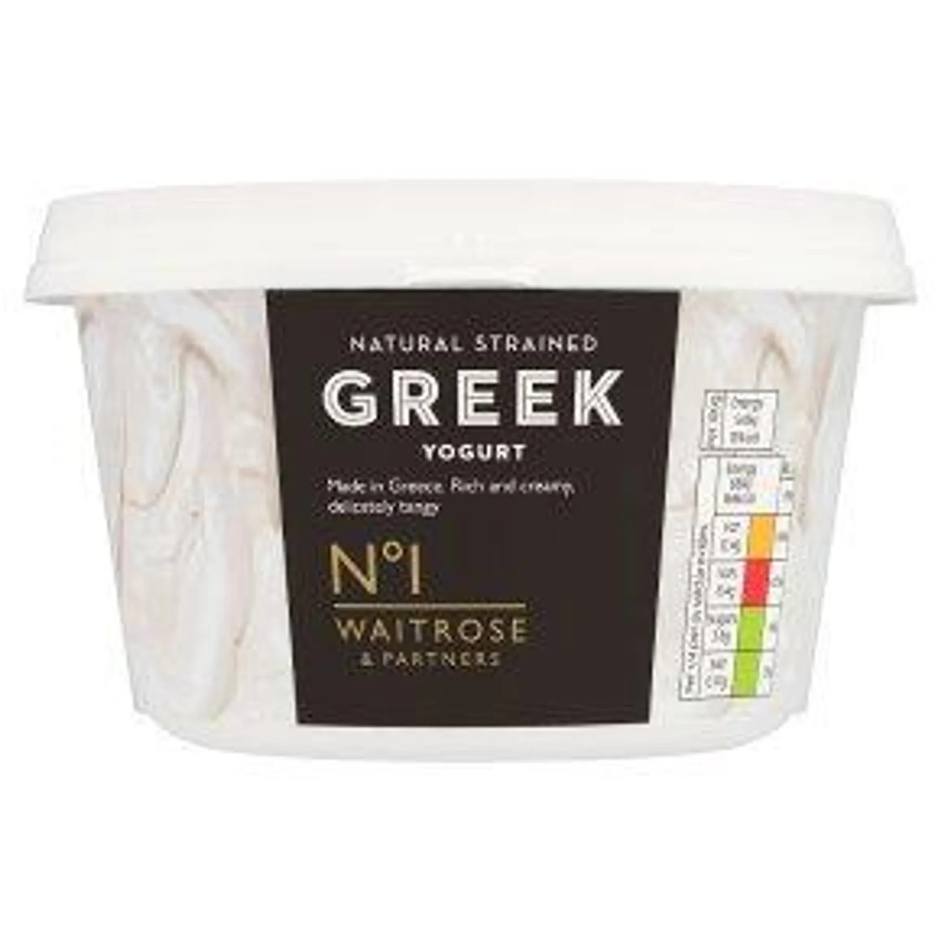 No. 1 Strained Natural Greek Yogurt Large