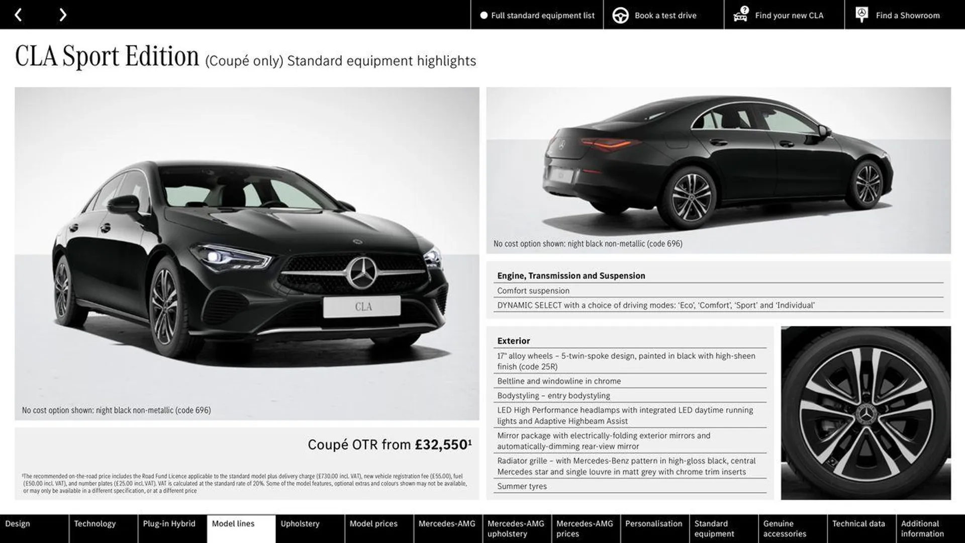 Mercedes Benz CLA Shooting Brake from 15 July to 31 January 2025 - Catalogue Page 17