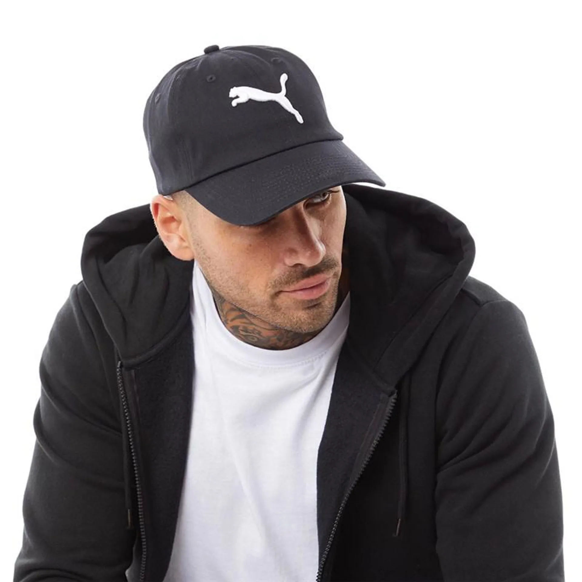 Puma Mens Essentials Logo Cap Black