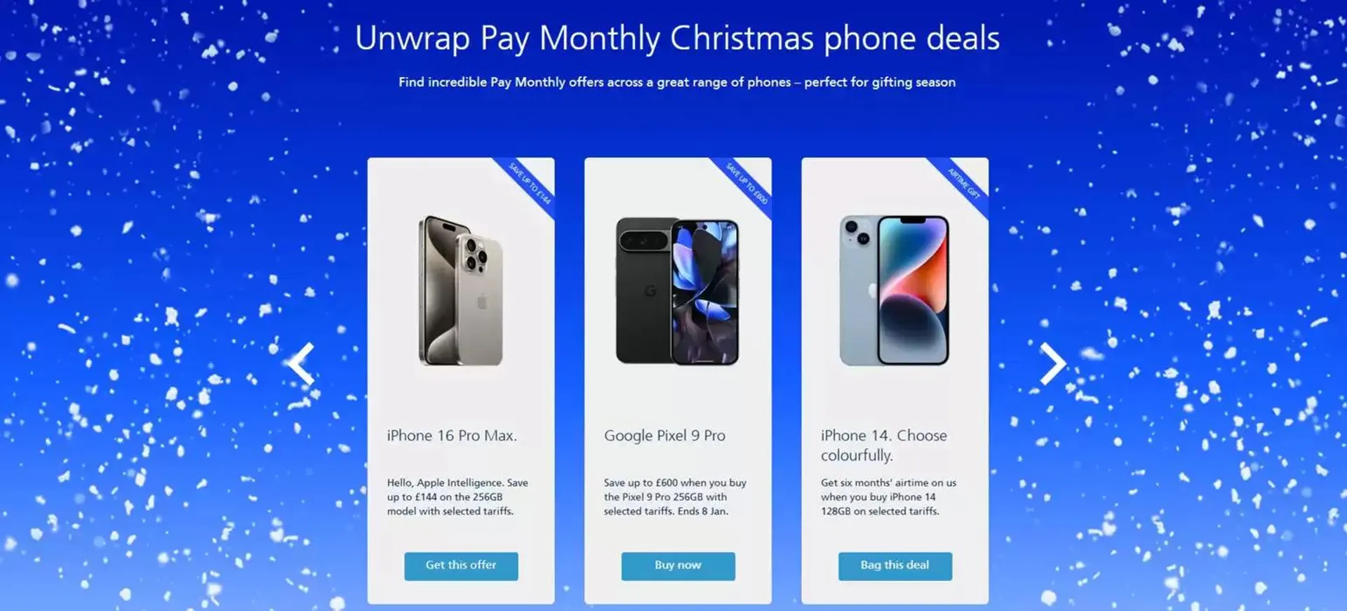 Christmas Phone Deals - 1