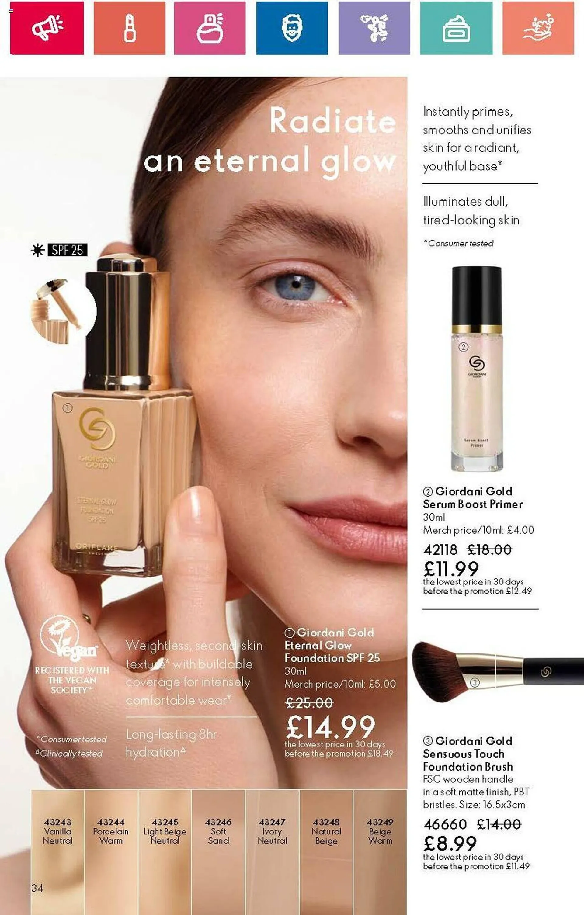 Oriflame leaflet from 20 June to 10 July 2024 - Catalogue Page 34