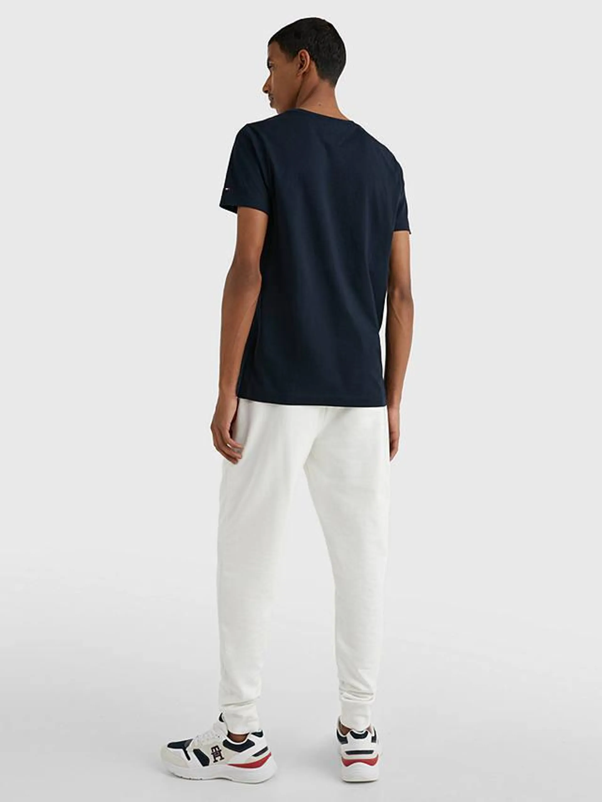 Tommy Hilfiger Love Stripe Logo T-Shirt, Desert Sky