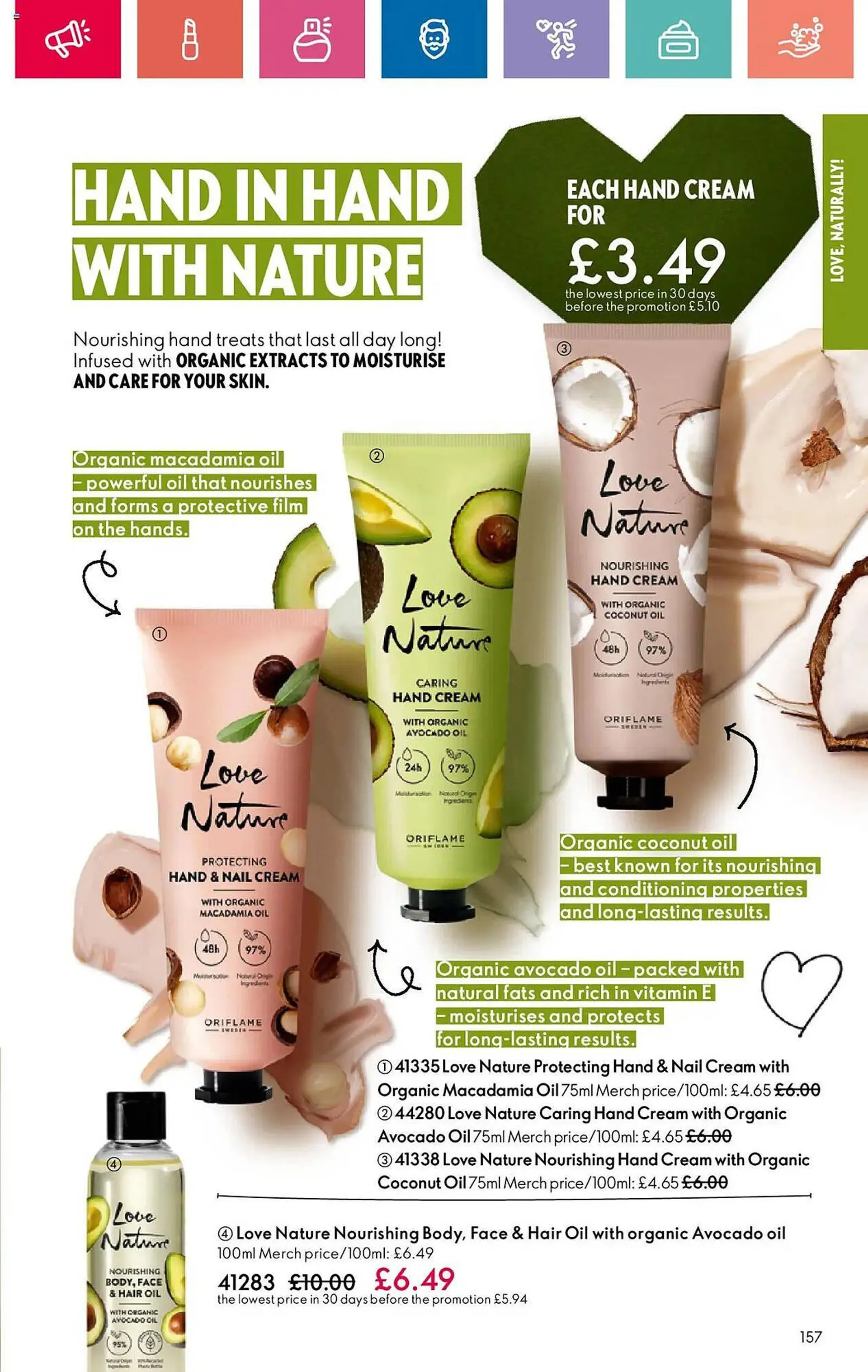 Oriflame leaflet from 23 January to 12 February 2025 - Catalogue Page 157