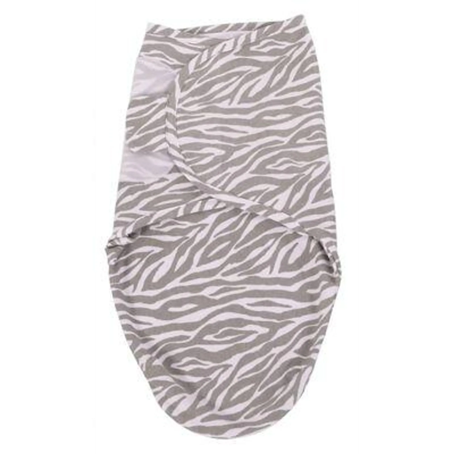 Bo Jungle Wrap Swaddling Blanket Grey and White Tiger S