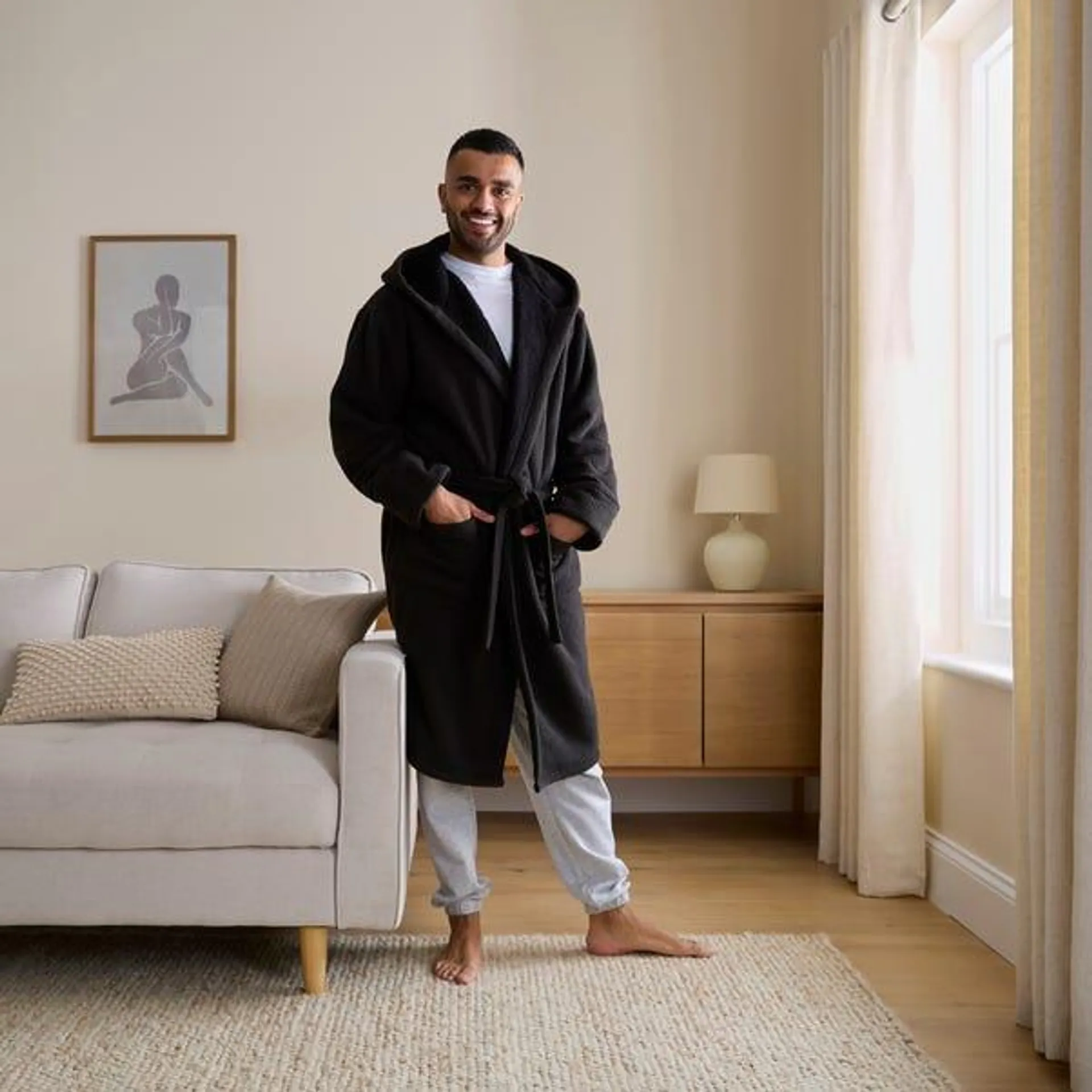 Mens Elements Dressing Gown