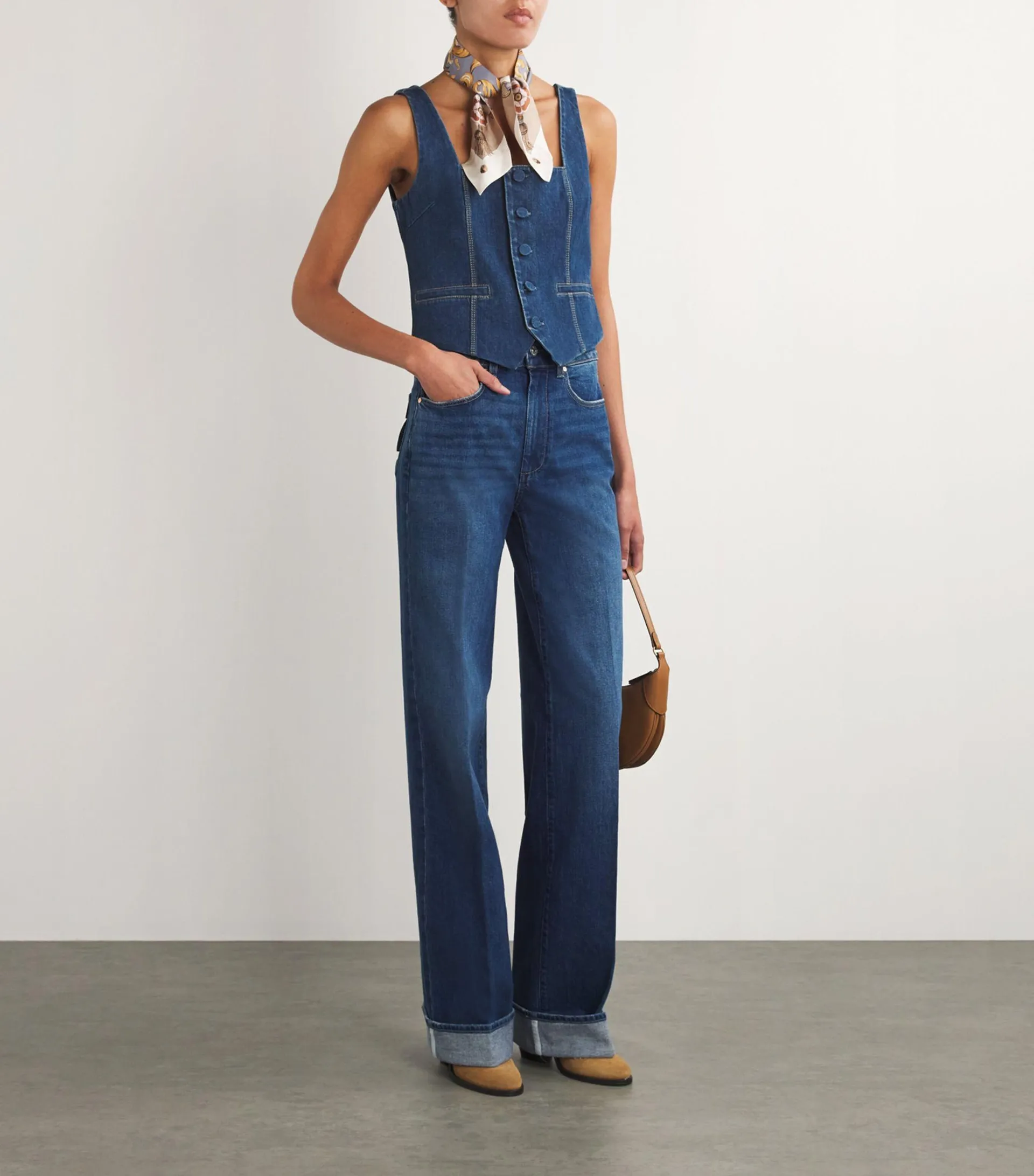 Denim Irene Waistcoat