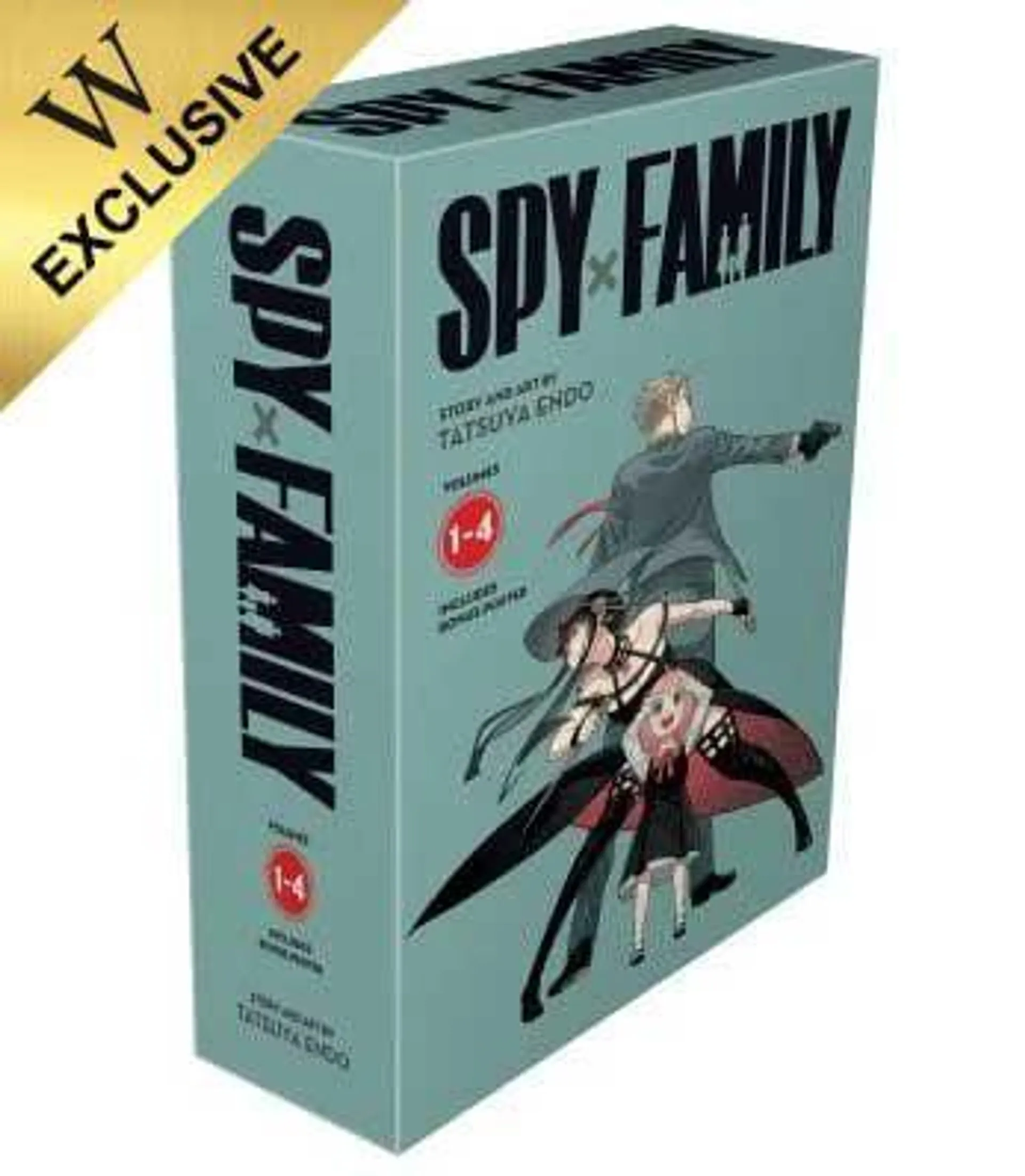 Spy X Family Box Set Vols. 1-4 - Exclusive (Paperback)