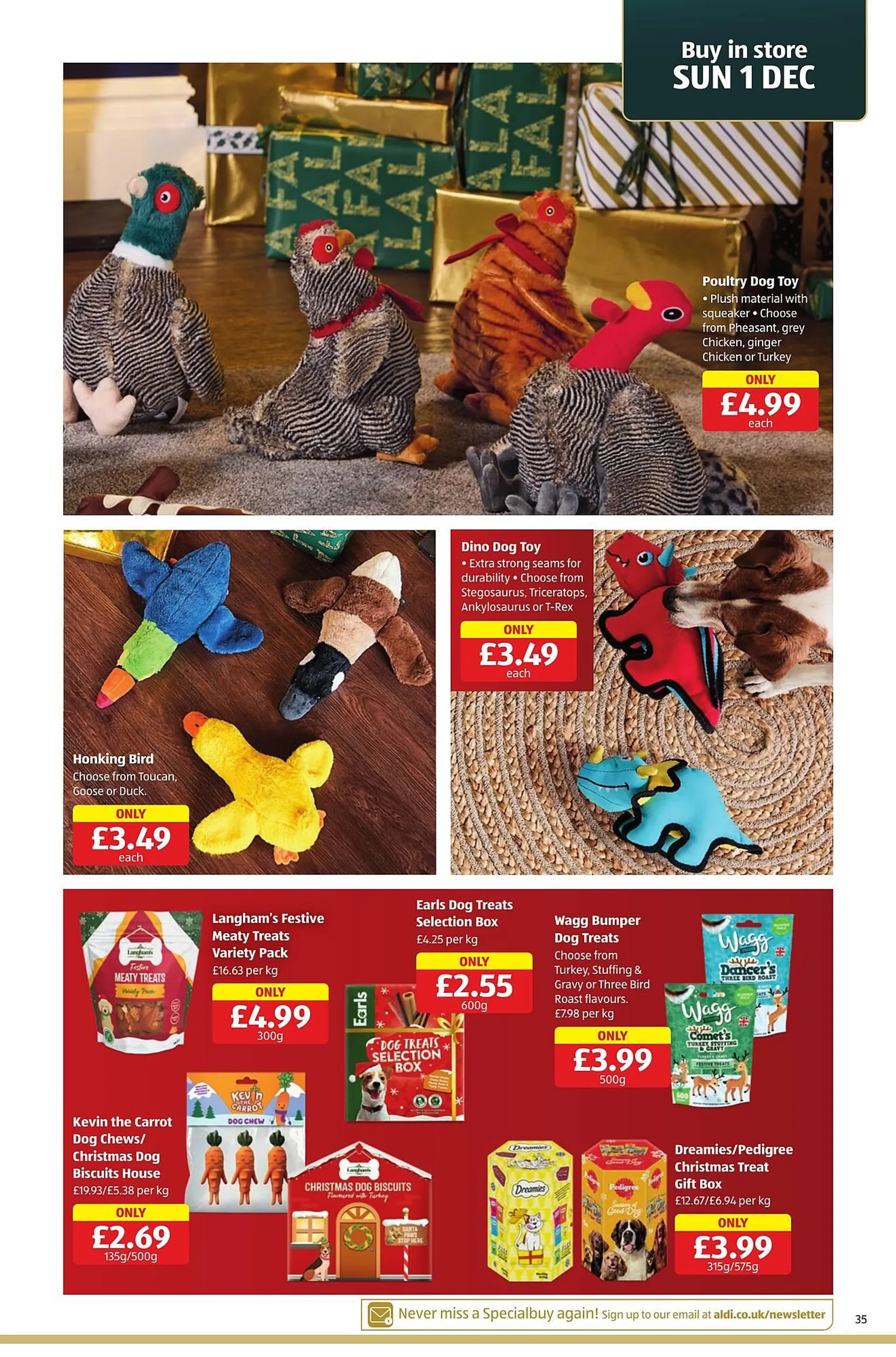 Aldi leaflet from 28 November to 1 December 2024 - Catalogue Page 35