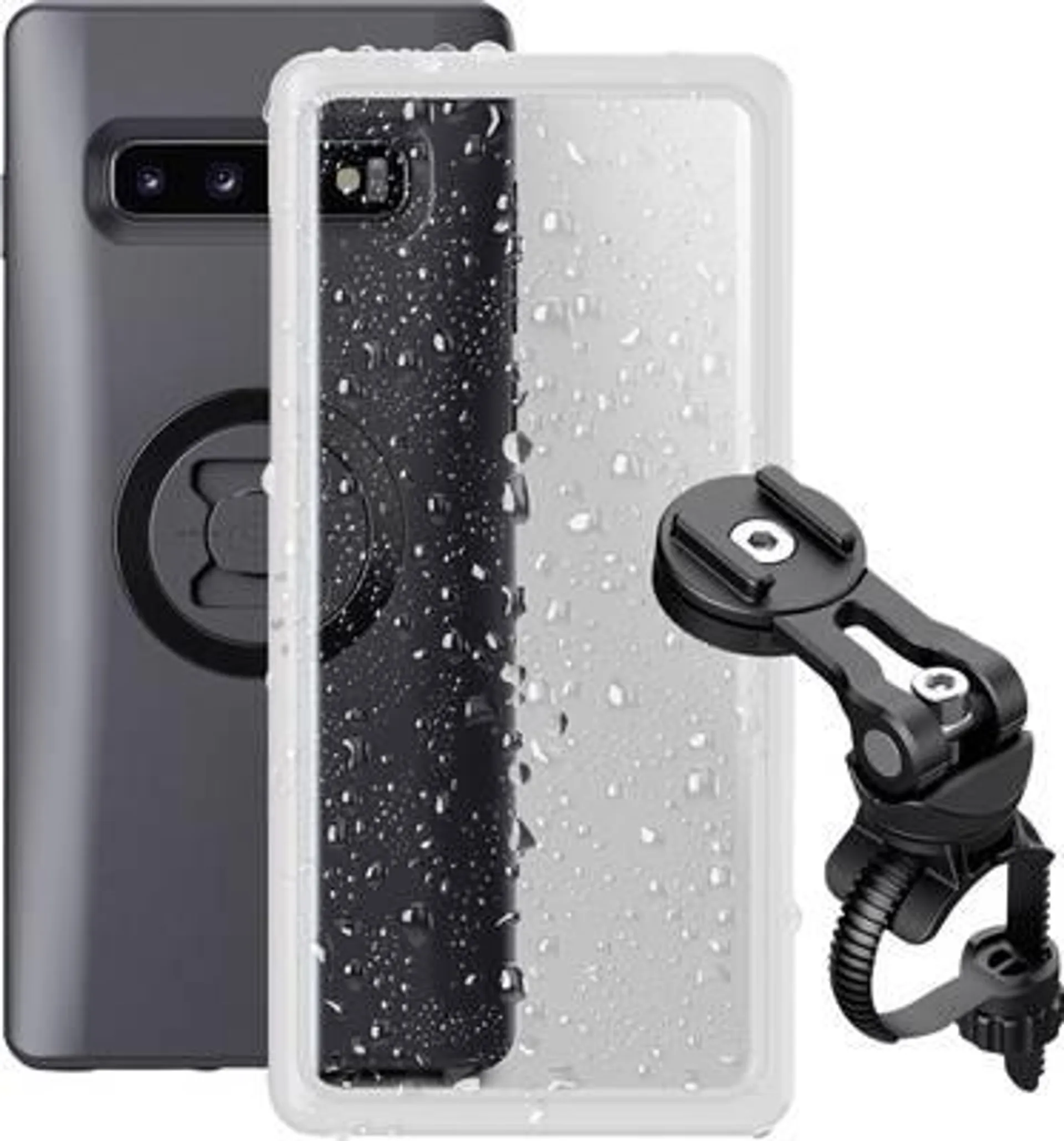 SP Connect SP BIKE BUNDLE II GALAXY S10+ Smartphone handlebar holder Black