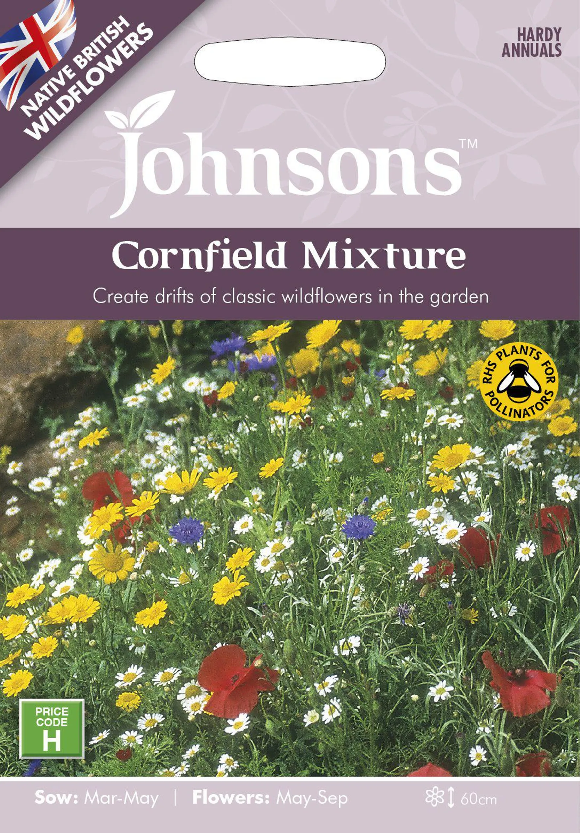 Johnsons Wildflower Cornfield Mixture Seeds