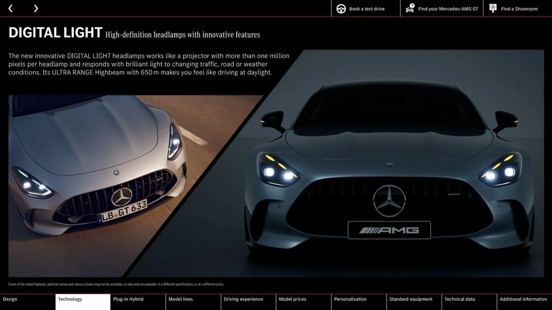 Mercedes-AMG GT Coupé from 10 August to 10 August 2025 - Catalogue Page 10