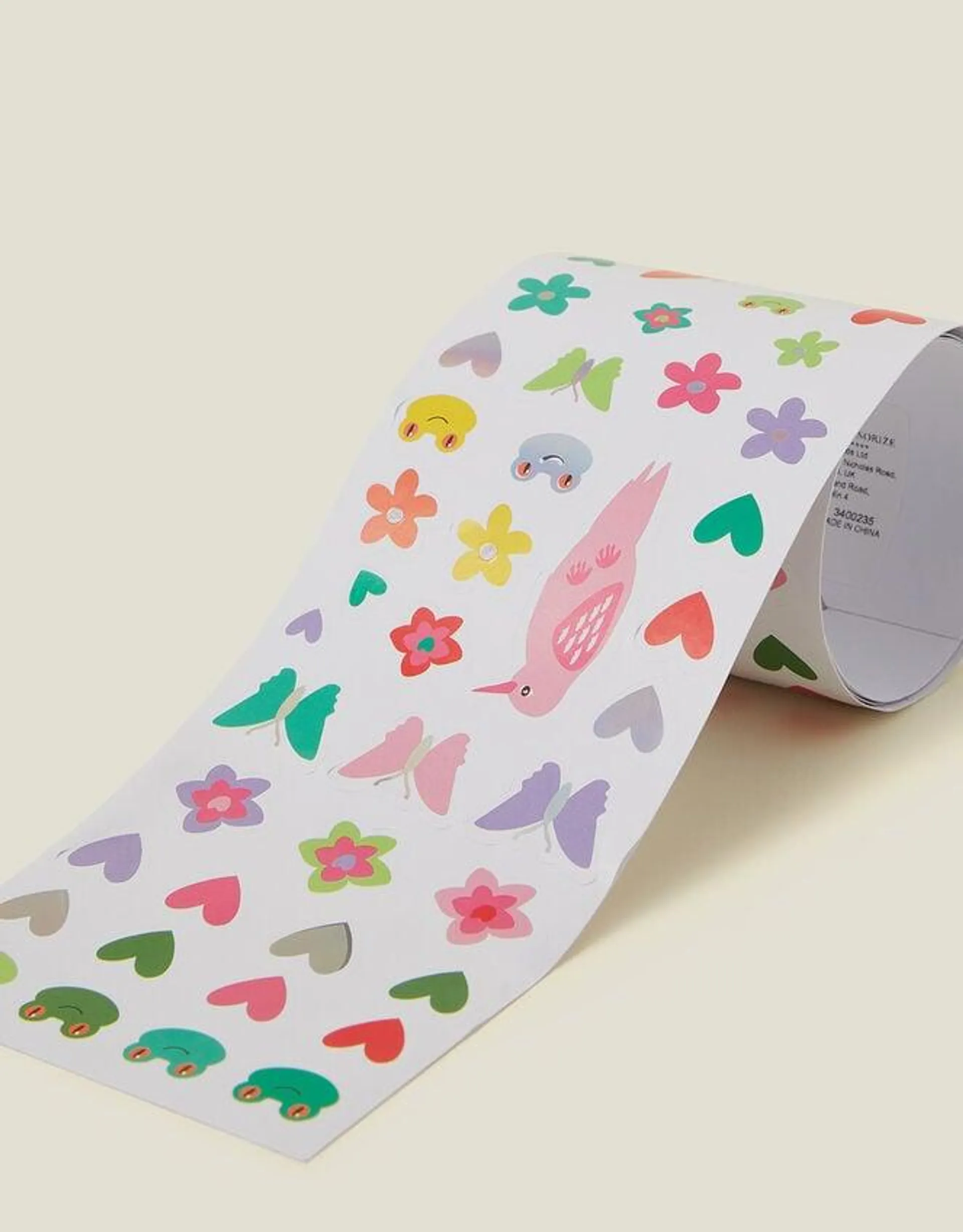 Girls Animal Sticker Roll