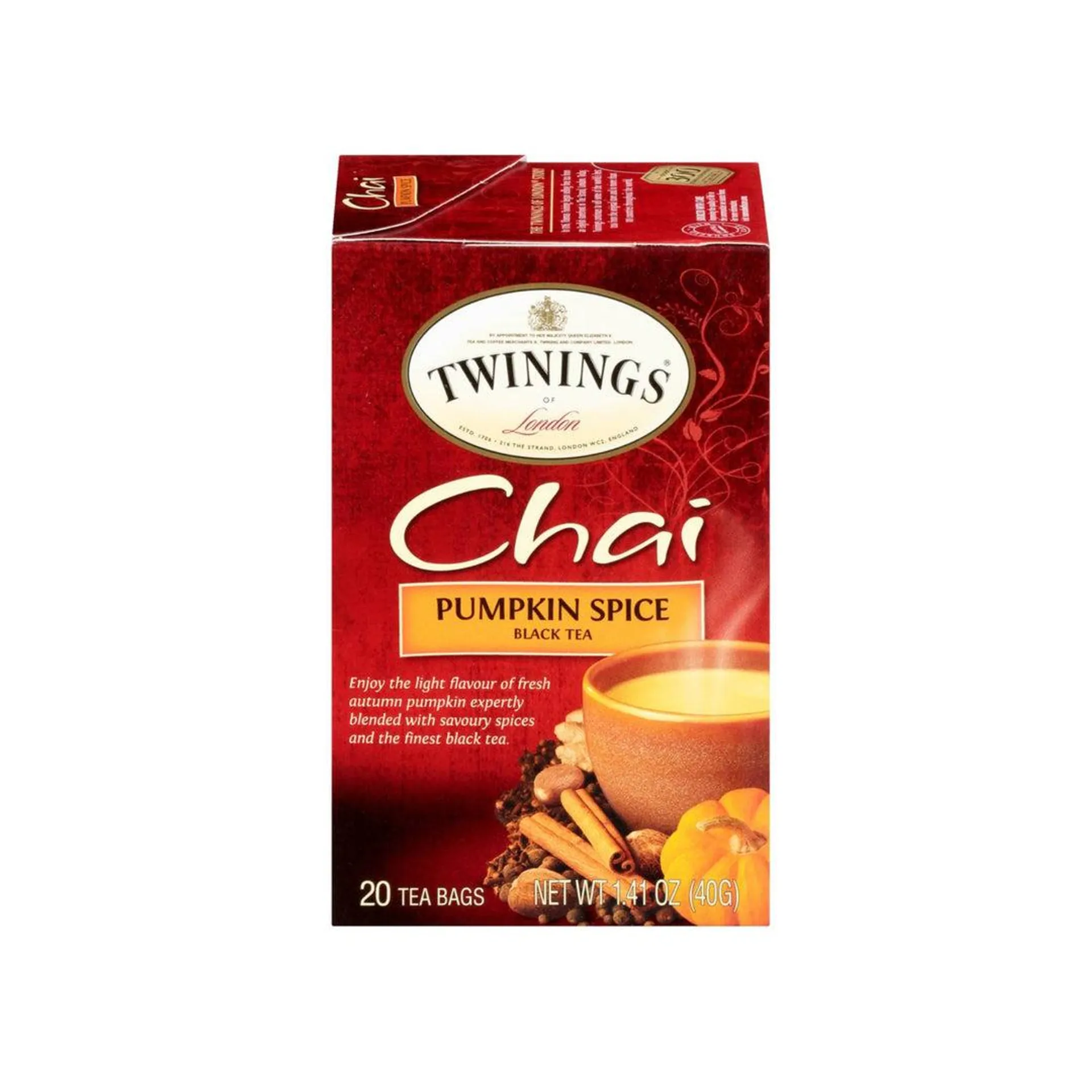 Chai Pumpkin Spice Black Tea (International Blend)