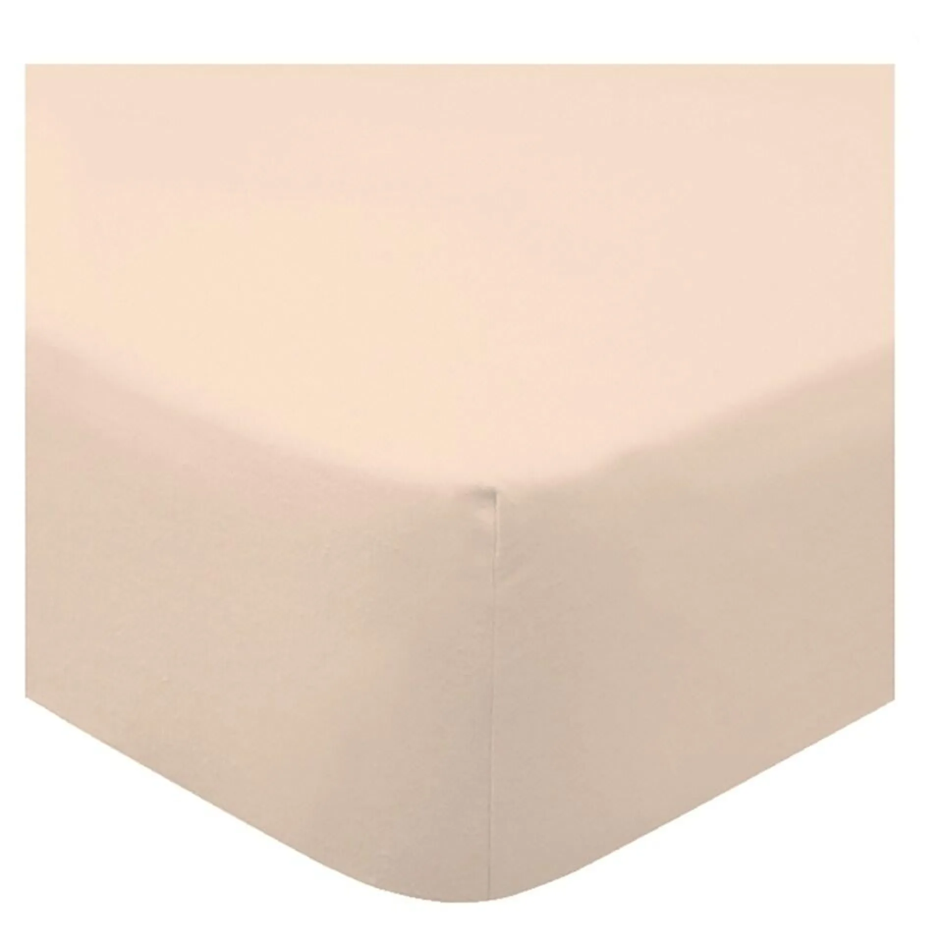 F&F Home Bedding Supersoft Natural Fitted Sheet King